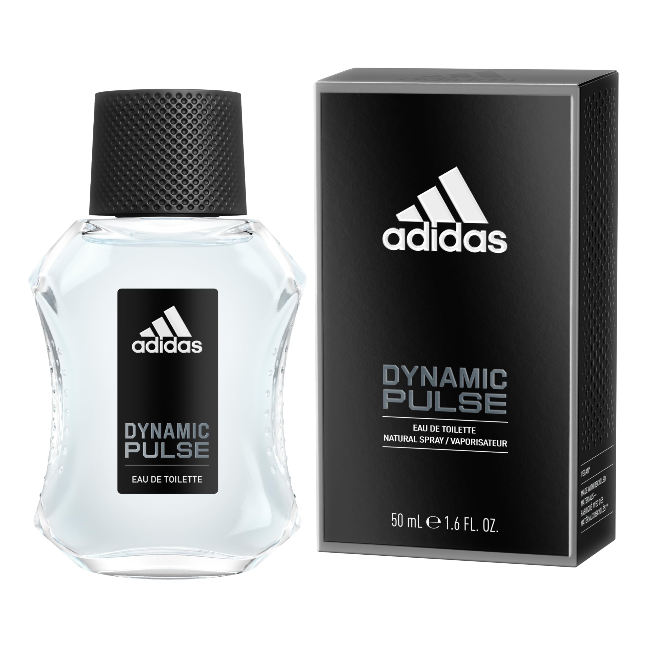 Adidas Dynamic Pulse Eau De Toilette Spray For Men, 1.7 Fl Oz (Pack Of 1)