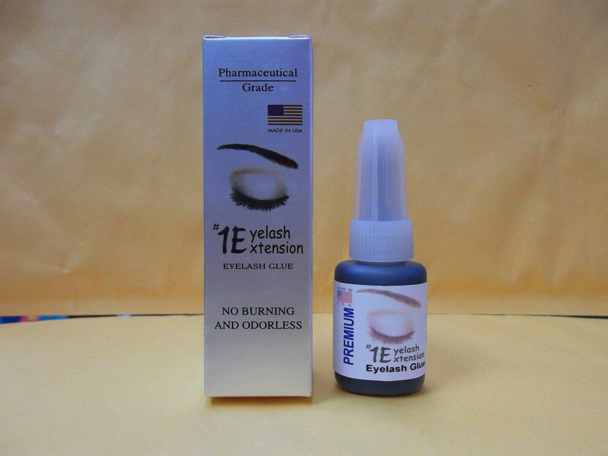 #1 Premium Fast Dry Eyelash Extension Eyelash Bonding Glue Adhesive No Burning And Odorless 0.34 Oz - Pharmaceutical Grade Made