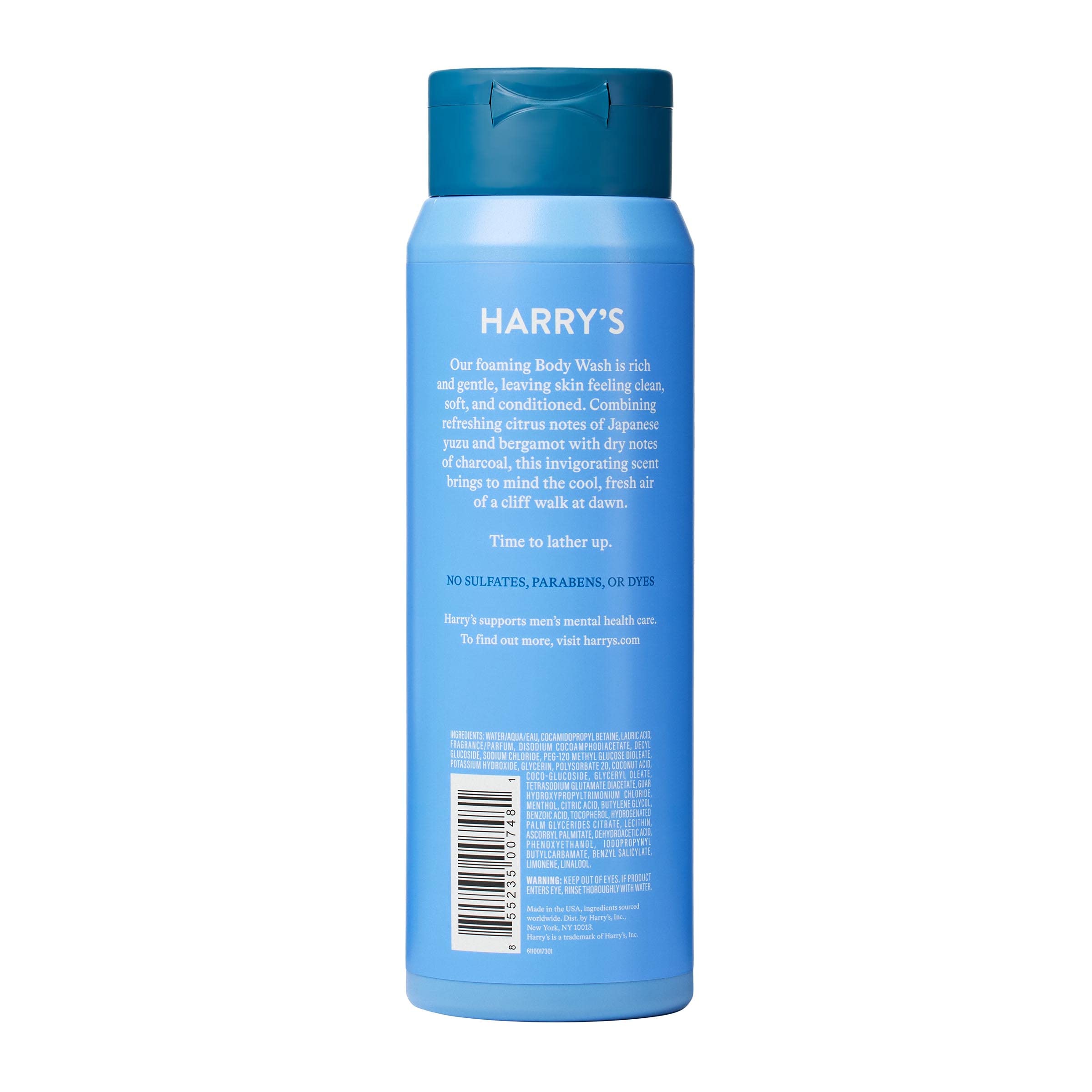 Harry's Men's Body Wash Variety Pack - 16 Fl oz, Pack of 4 - Refreshing Clean for Men