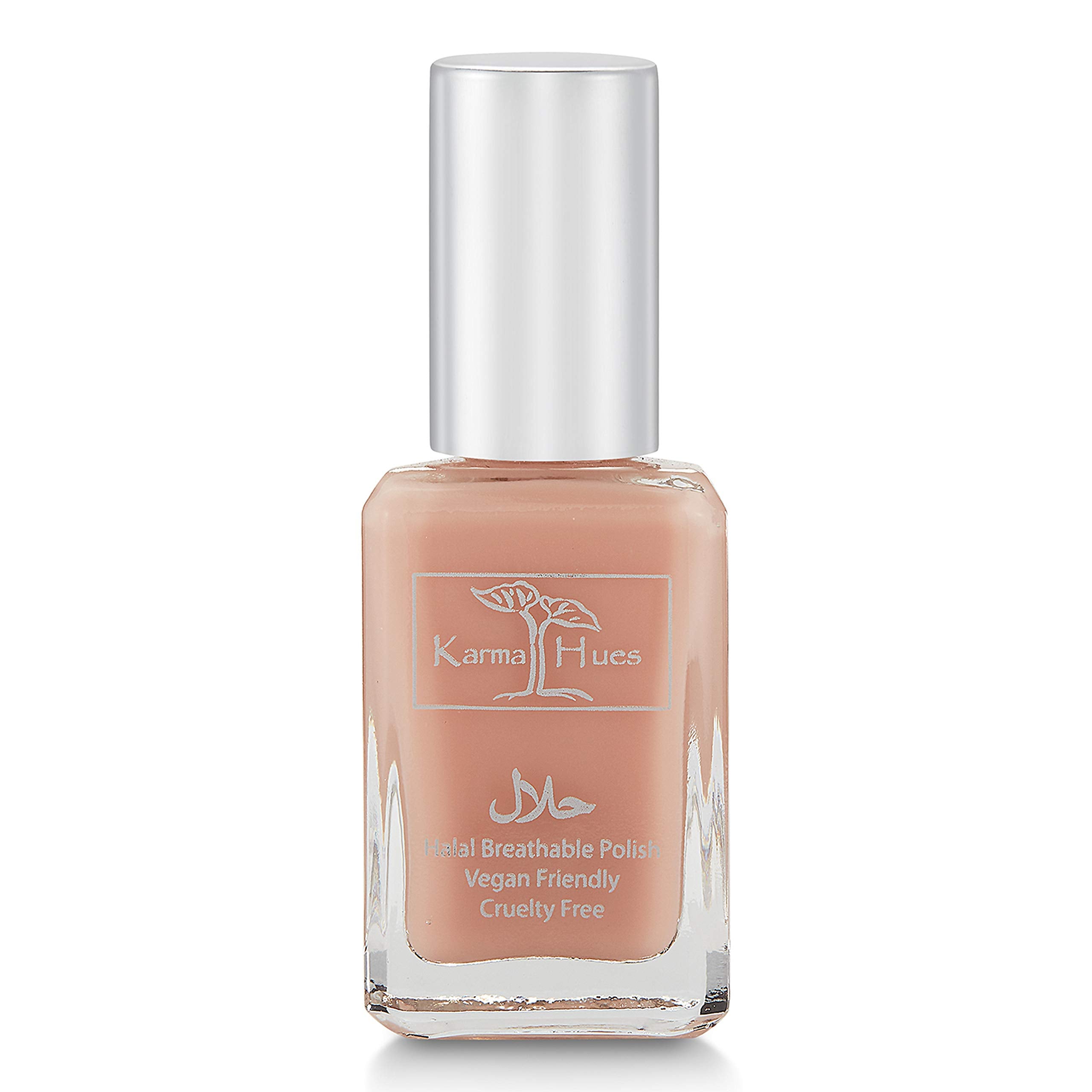 Karma Naturals Certified Halal Nail Polish - Breathable & Water Permeable, Wudu Friendly (Heena)
