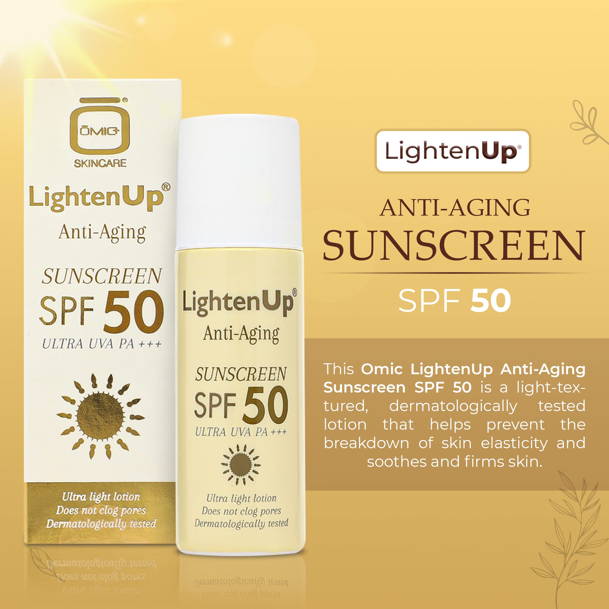 Lightenup Anti-Aging Sunscreen Spf 50