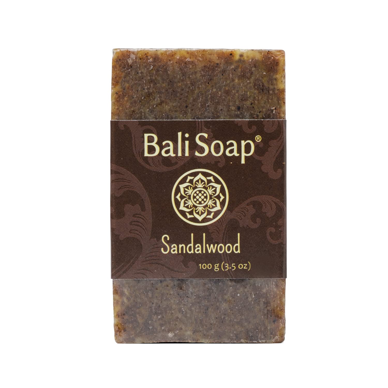 Bali Soap - Sandalwood Natural Soap - Bar Soap For Men & Women - Bath, Body And Face Soap - Vegan, Handmade, Exfoliating Soap -