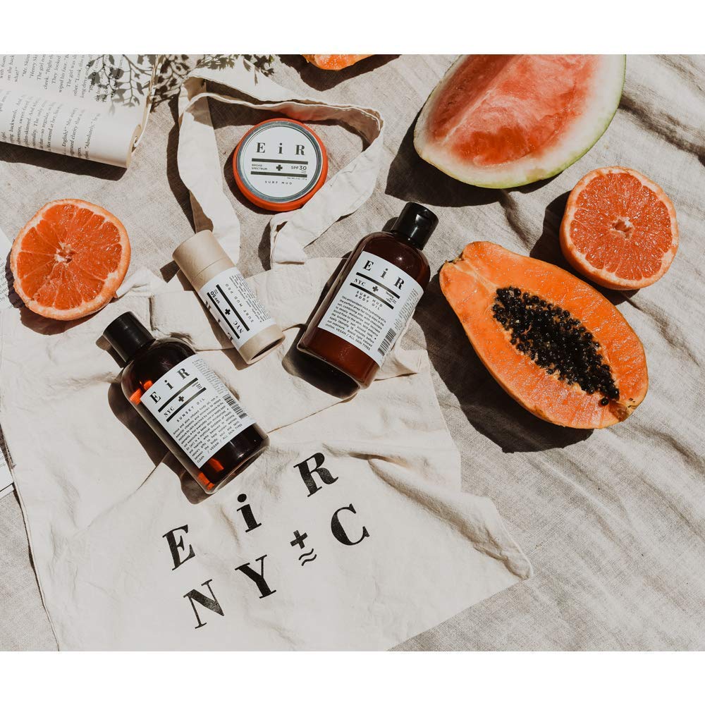 Eir Nyc Surf Mud Pro Spf 50 | Natural Organic Sunscreen For Face | Non-Nano Zinc Oxide | Sun Screen Stick | Water-Resistant Reef