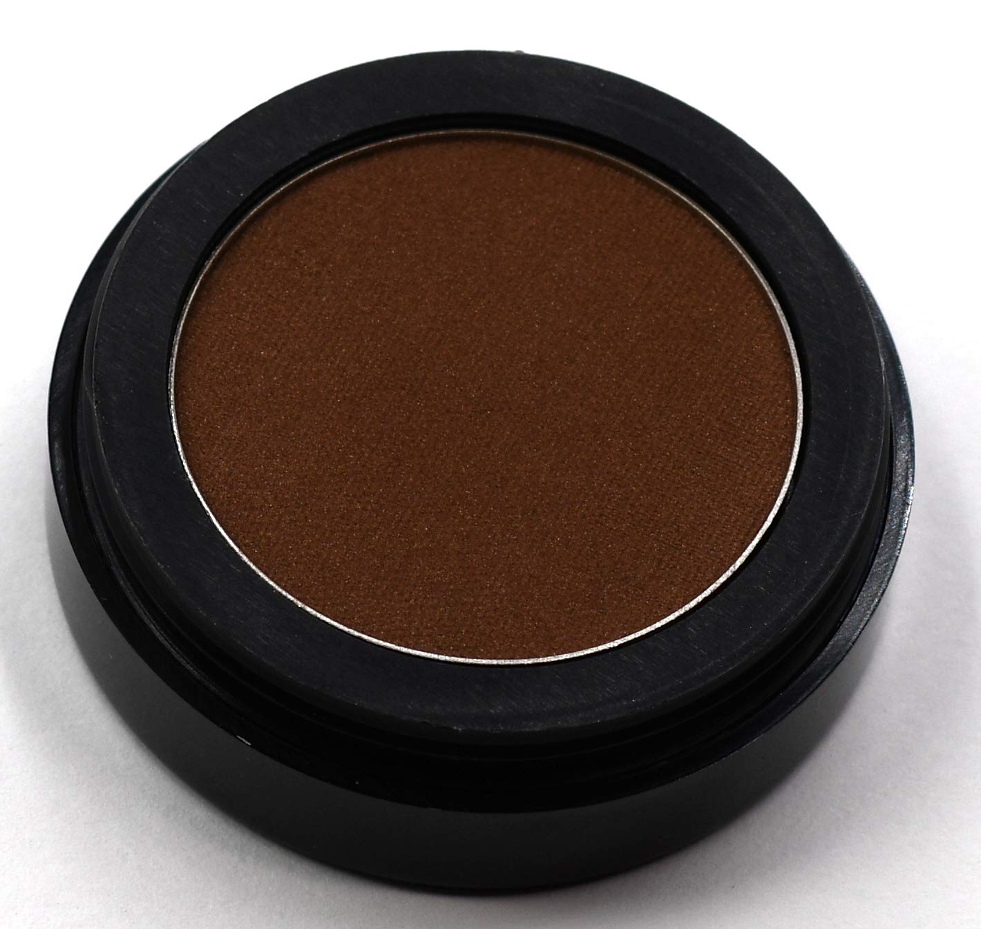 Pure Ziva Brazilian Brown Cinnamon Chestnut Bronze Pressed Powder Single Vegan Eyeshadow; Talc, Paraben & Cruelty Free