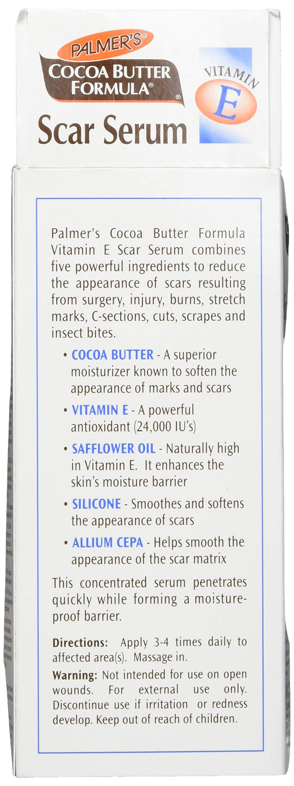 Palmer's, Cocoa Butter Formula Scar Serum With Vitamin E 1899280MA, 1 Ounce