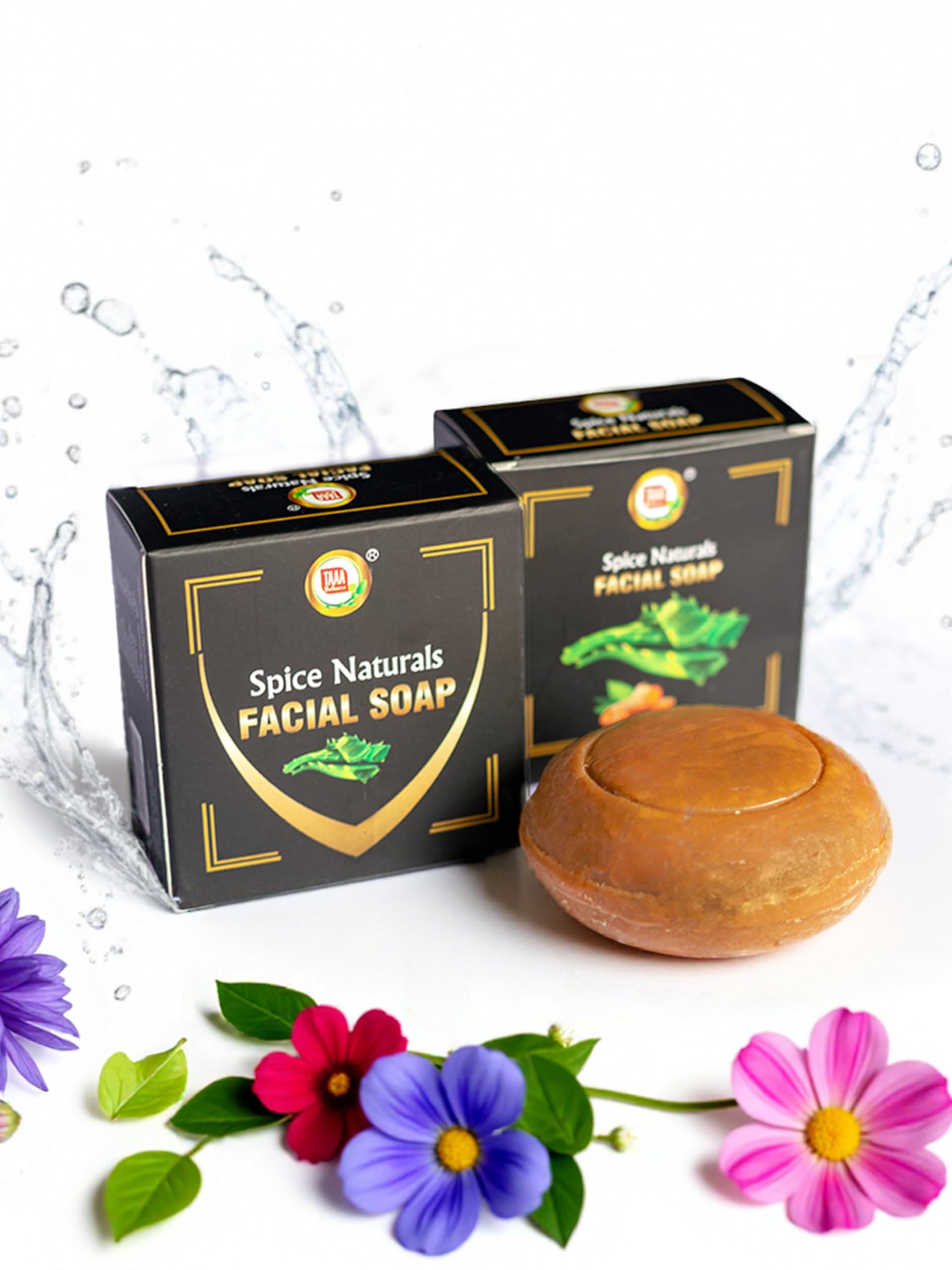 Taaa Facial Soap- Handcrafted With Multani Mitti & Other Ayurvedic Ingredients (3-Pack)