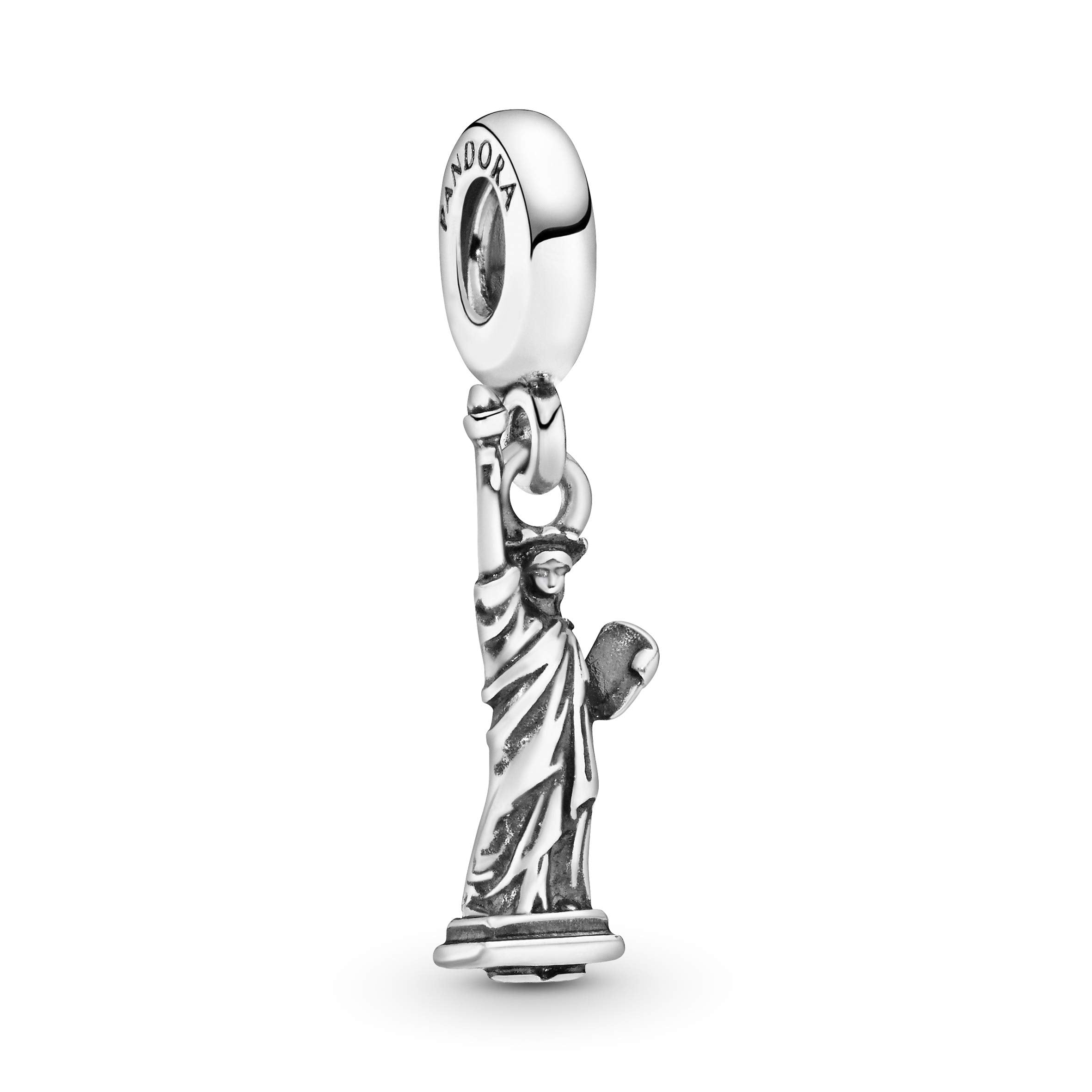 PANDORA New York Statue of Liberty Dangle Charm Bracelet Charm Moments Bracelets - Stunning Women's Jewelry - Gift for Women in 
