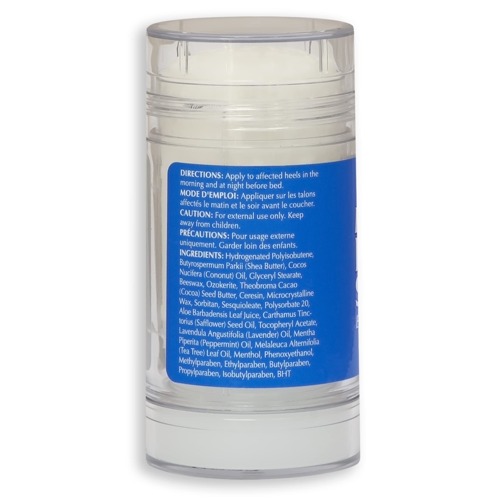 Miracle Of Aloes Miracle Heel Stick - Quick Relief For Rough, Dry, Cracked Heels - Intensive Therapeutic Balm For Severe Dry Fee