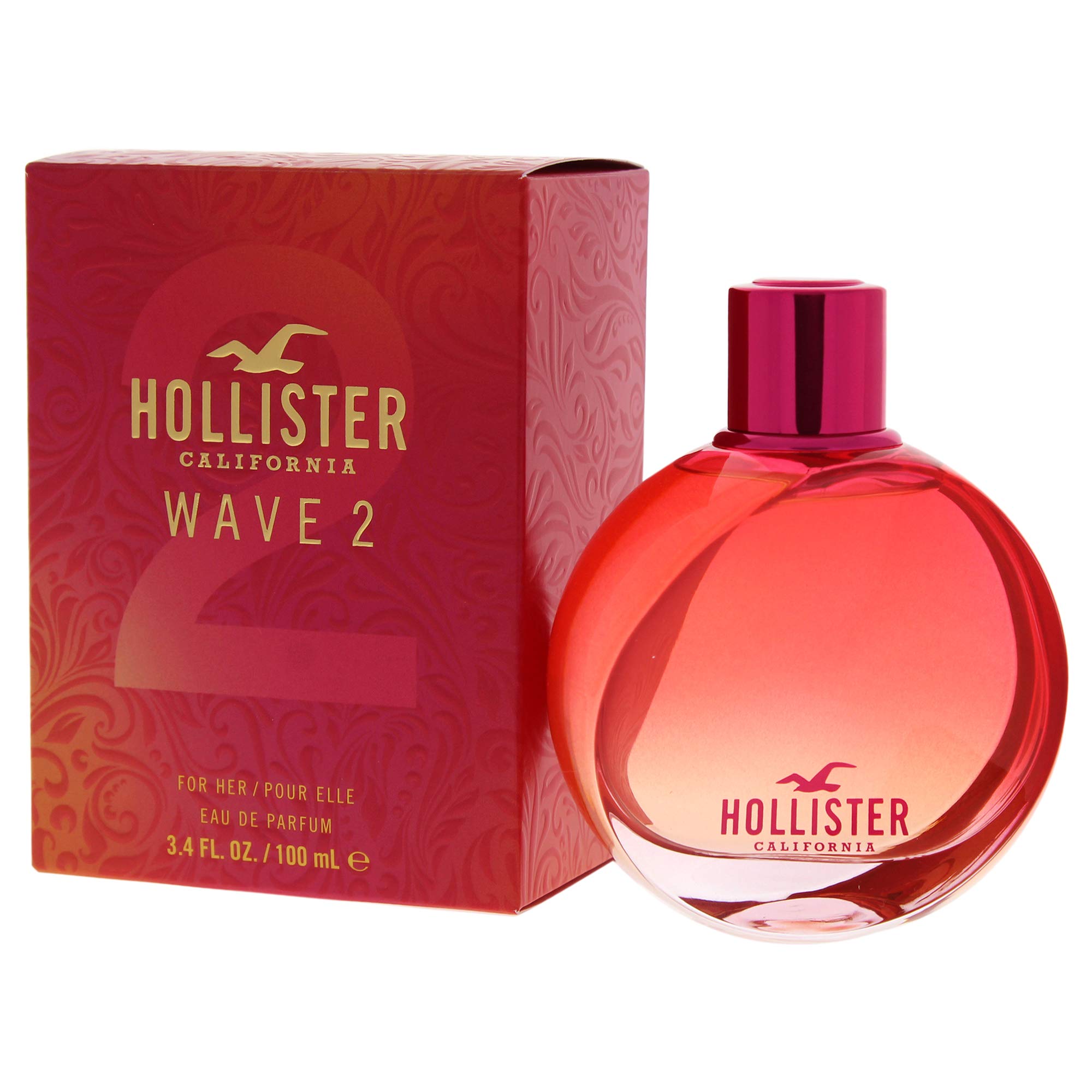 Hollister Wave 2, Eau De Parfum Spray, Women, 34 Ounce