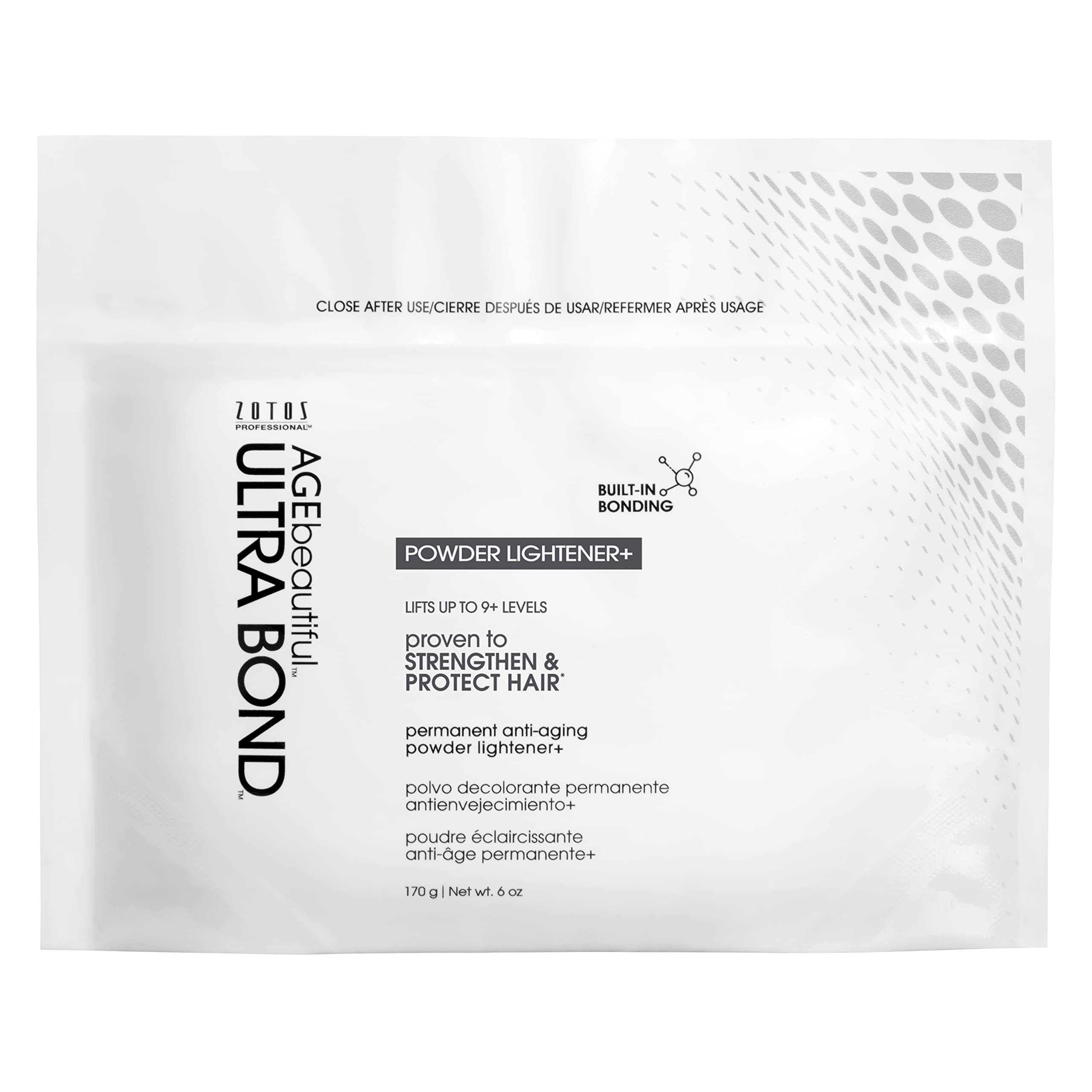 ULTRA BOND Permanent Powder Lightener with Built-in Bonding - Strengthens & Protects, 6 Oz