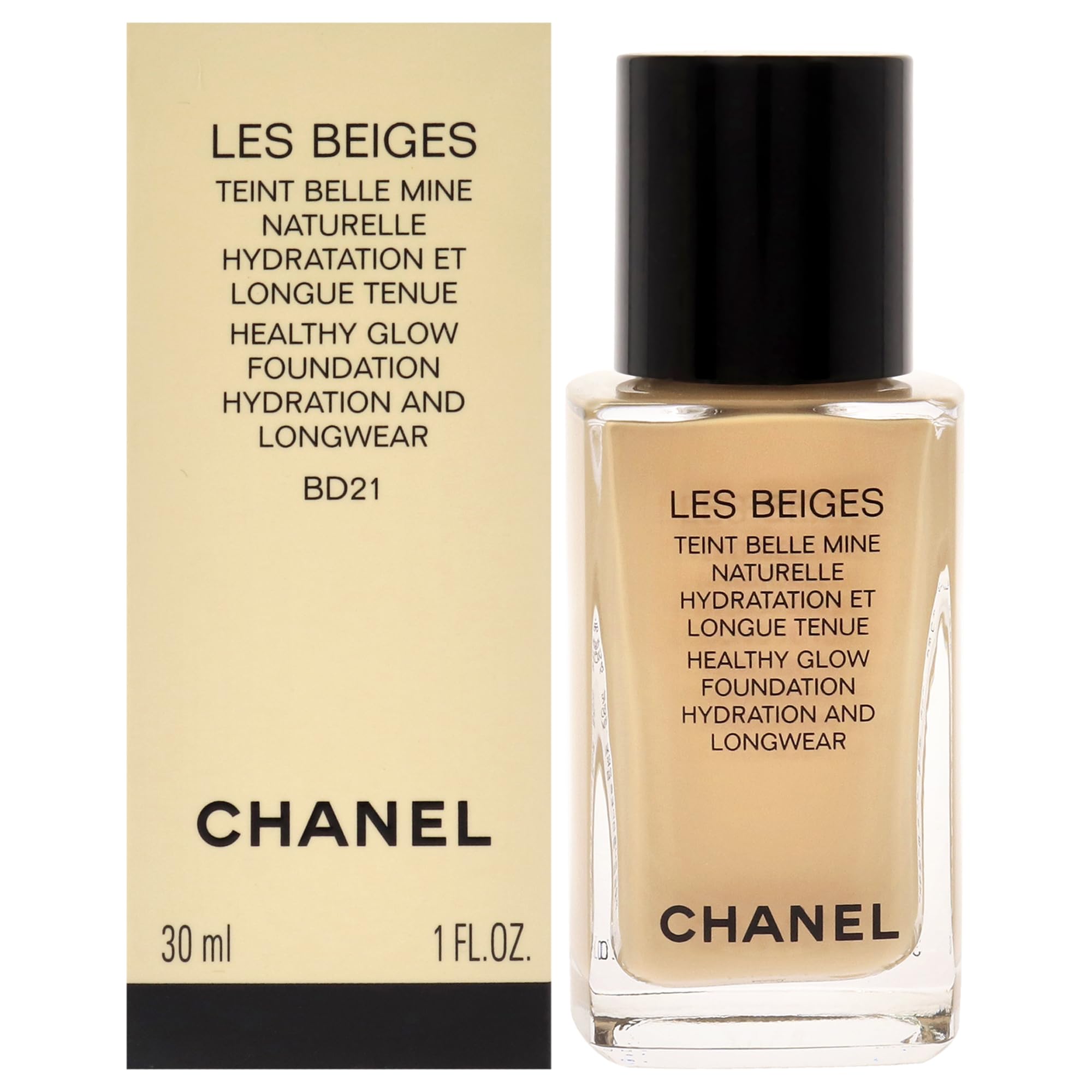 Les Beiges Healthy Glow Foundation - BD21 by Chanel for Women - 1 oz Foundation