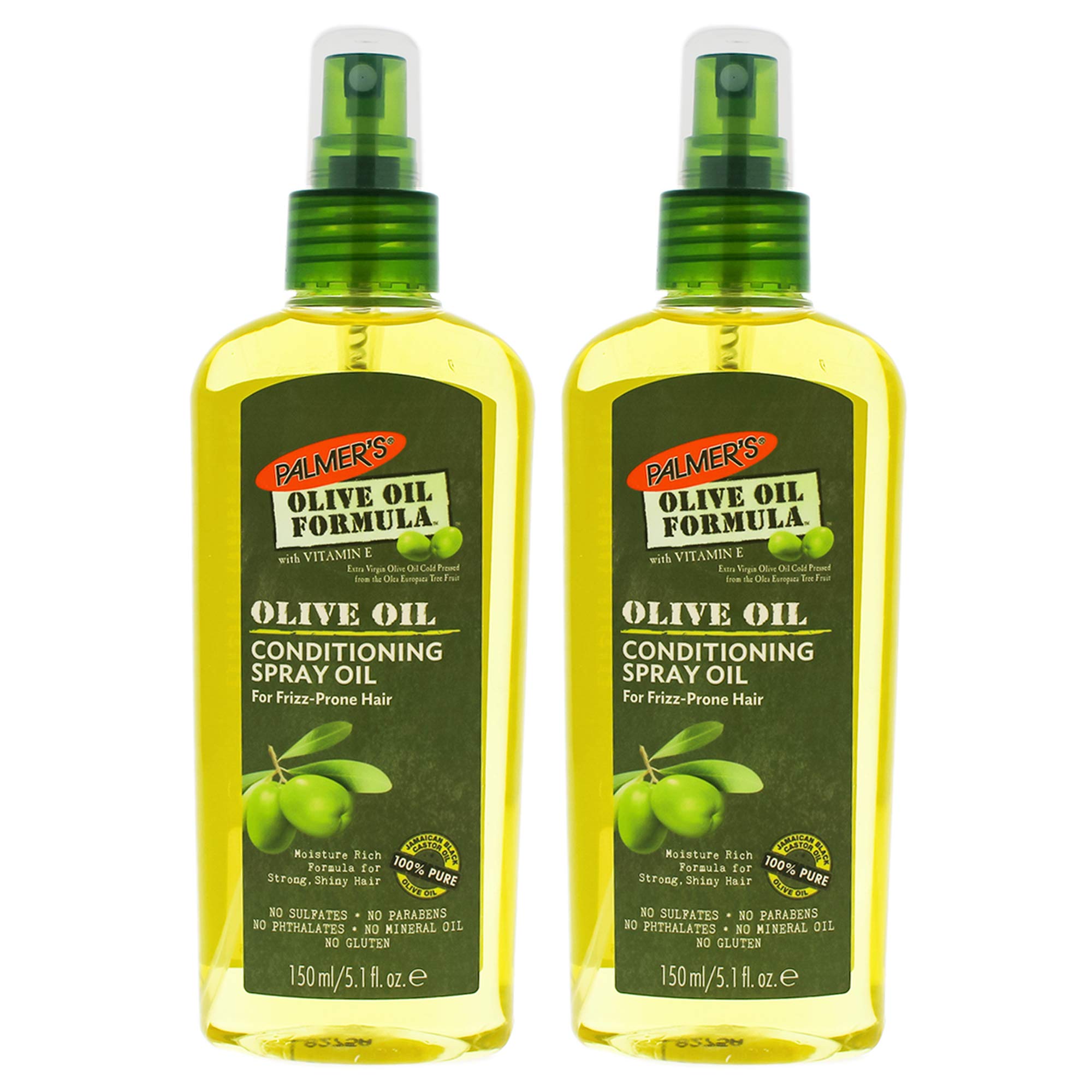 Olive Oil Conditioning Spray Oil  Pack of 2 by Palmers for Unisex  5.1 oz Hairspray
