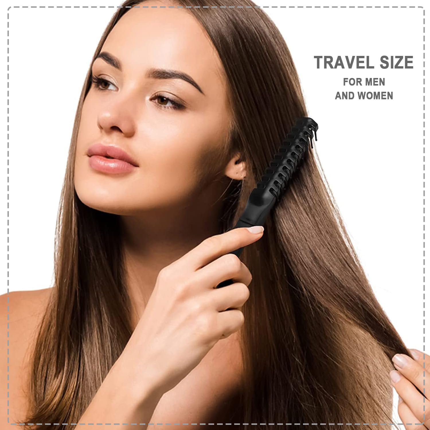 10 Pack Portable Travel Folding Comb And Brush Combo Compact Foldable Hair Brush Pocket Size Comb Double Headed For Women Men Ma