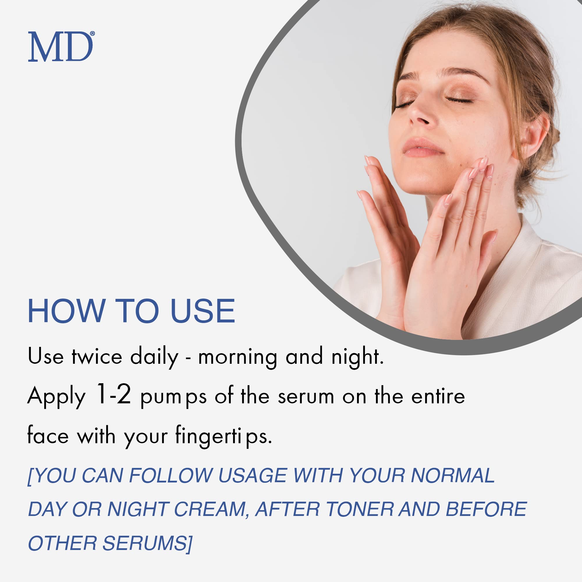 MD Ultimate Stem Cell Factor 55 Skin Rejuvenation Serum For Radiant, Youthful Looking Skin (1 Fl Oz)