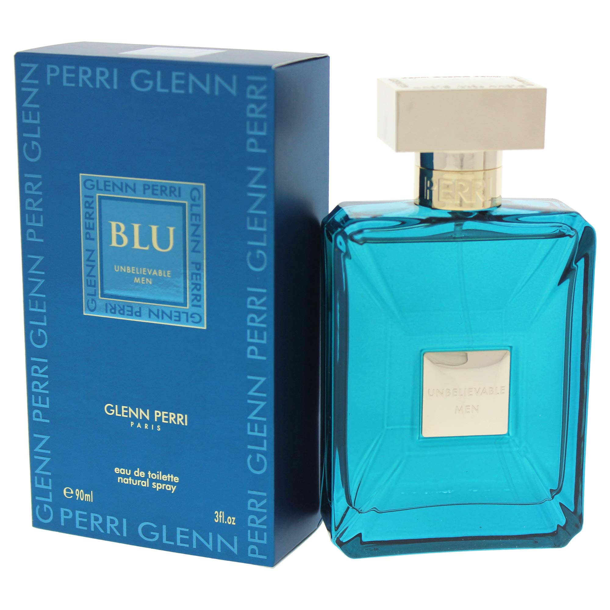 Blu Unbelievable By Glenn Perri, 3 Oz Eau De Toilette Spray For Men