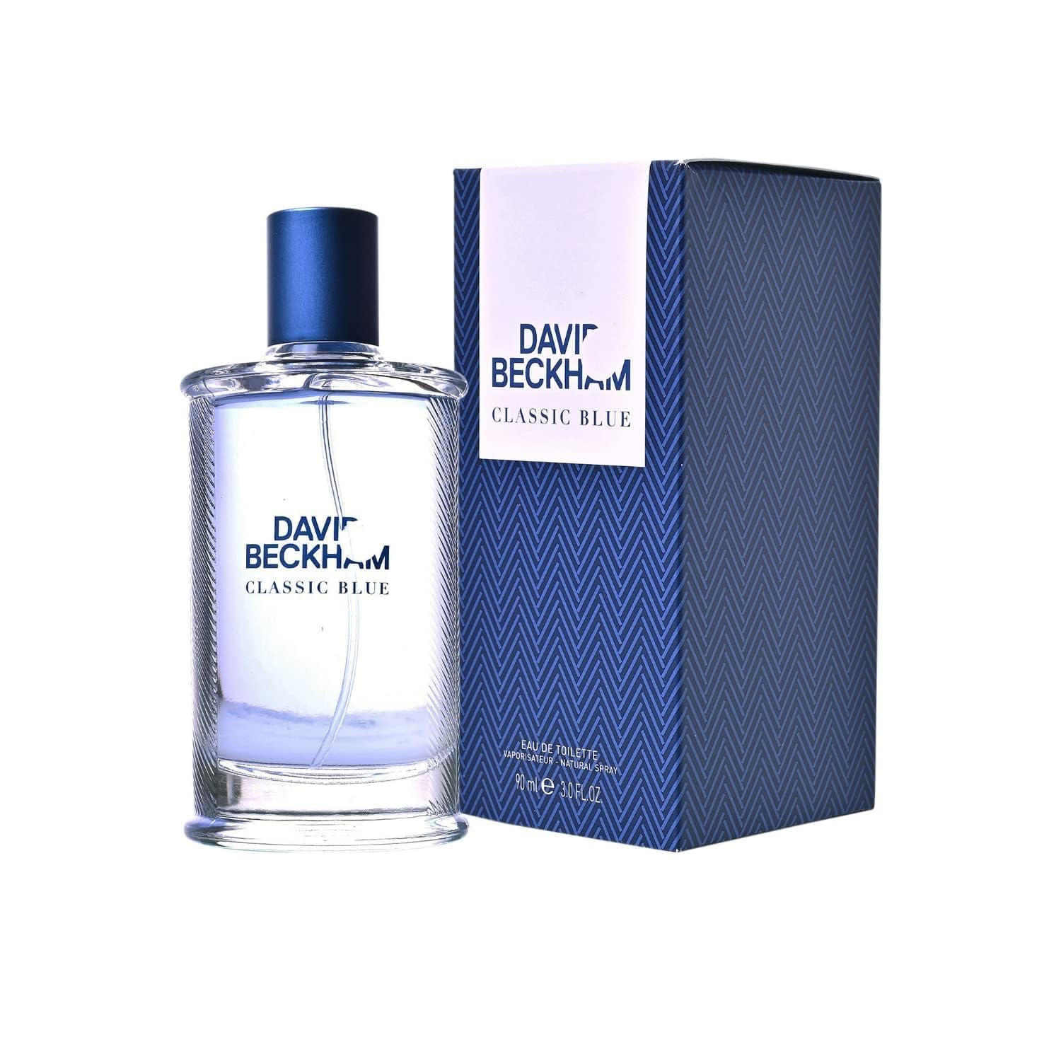 David Beckham Classic Blue Men'S Eau De Toilette Spray, 3 Ounce