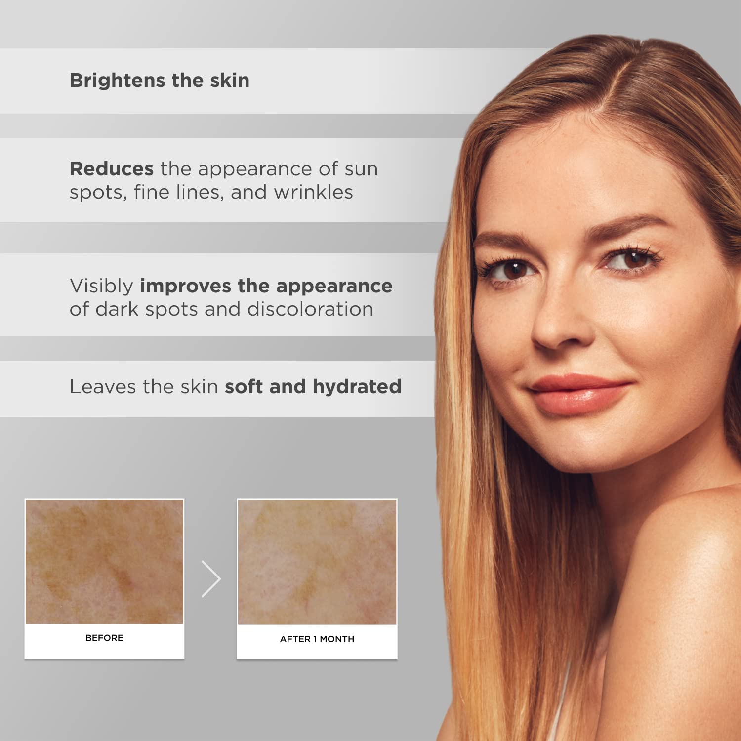 Glytone Enhance Brightening Serum - Hyaluronic Acid, 1.7 Free Acid Value Glycolic Acid, 8% Azelaic Acid - Visbily Reduce Discolo