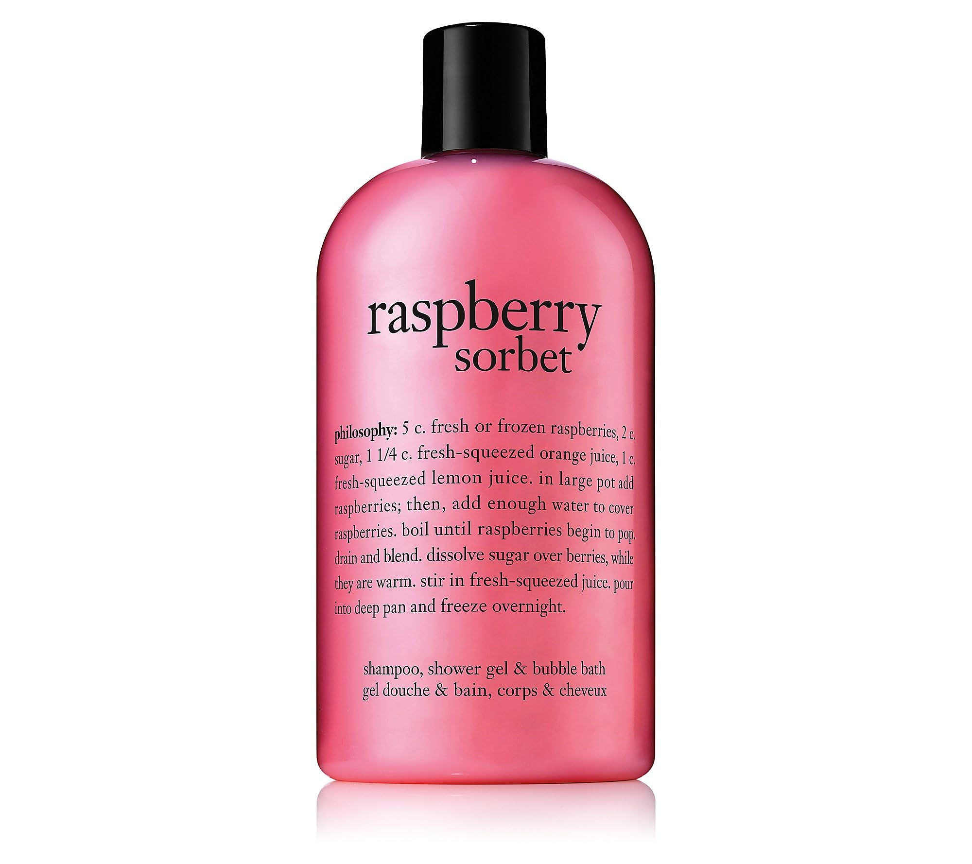 philosophy - raspberry sorbet shower gel, 16 oz