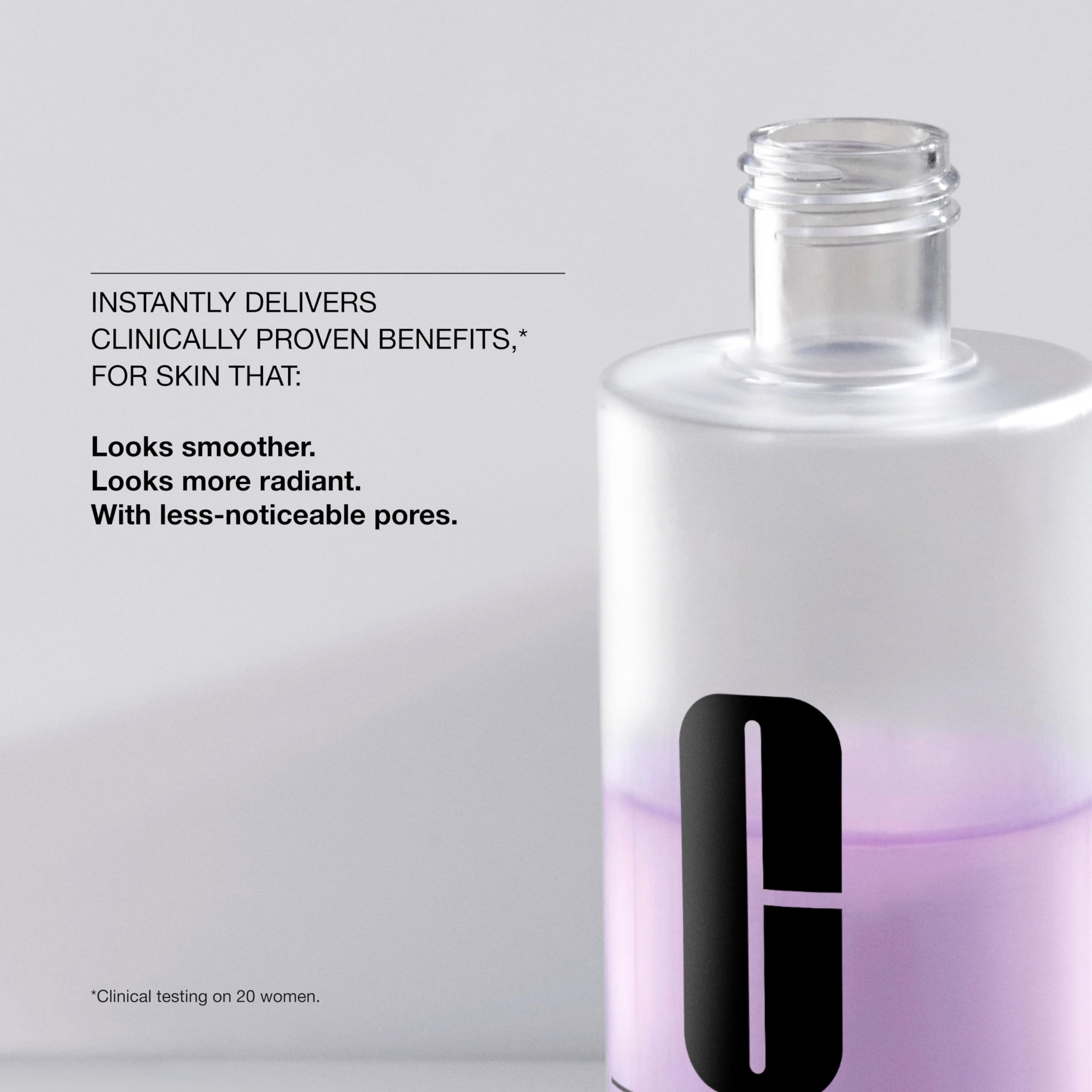 Clinique 3-Step Clarifying Lotion Face Exfoliator For Dry Combination Skin Types, Dry Combination Skin, 16.5 Fl. Oz.