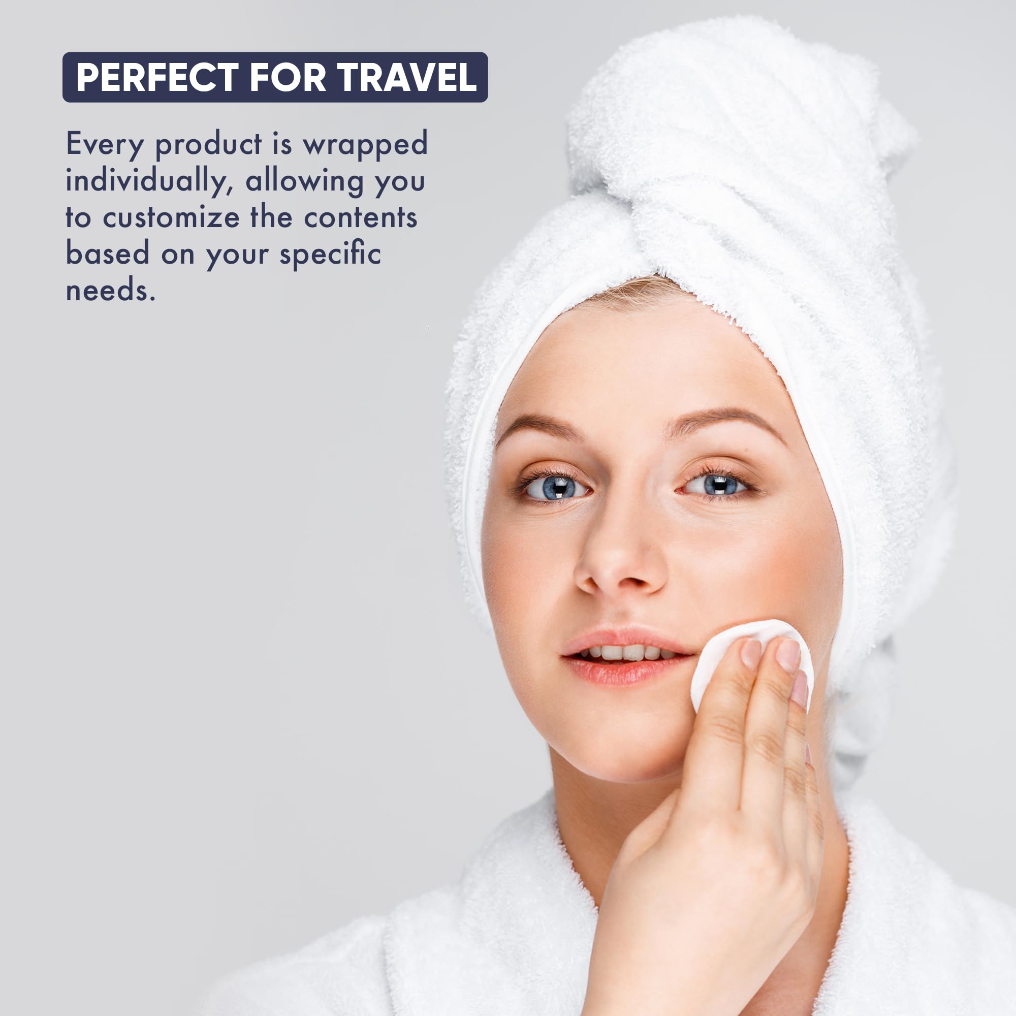 Personal Care Travel Size Toiletries 1-Shoppe All-In-Kit Hotel Amenities Bulk Travel Shaving Set, Toothbrush & Paste, Mouthwash,