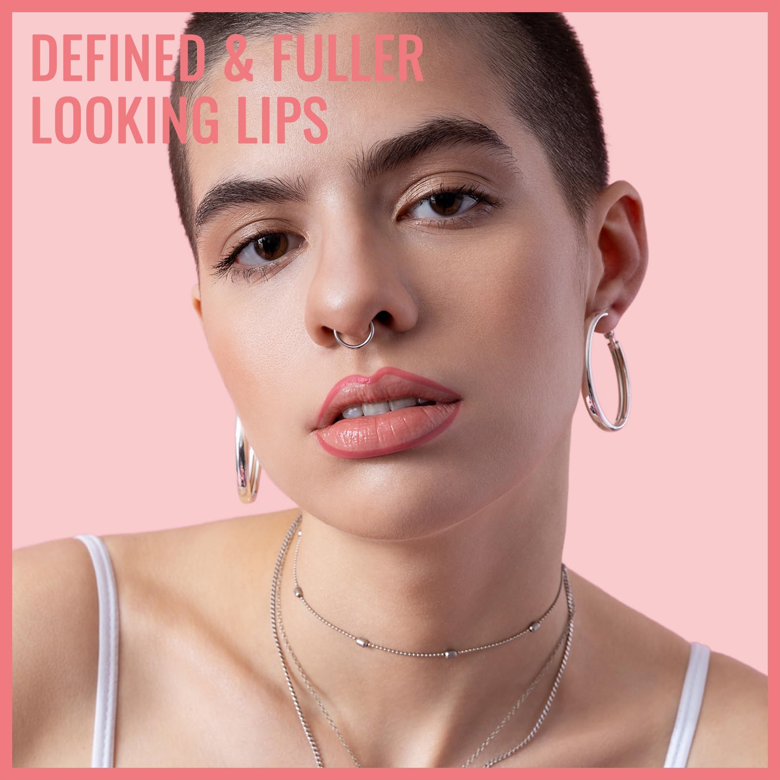 Lip Liner - Lip Liner Stain, Peel Off Lip Stain, Long Lasting Lip Stain Peel Off With Natural Finish, Easy To Use, Waterproof, S