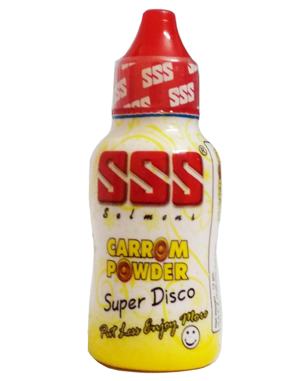 Dsco Powder SSS Carrom Powder for Easy Sliding - 15g White, Small Package ...