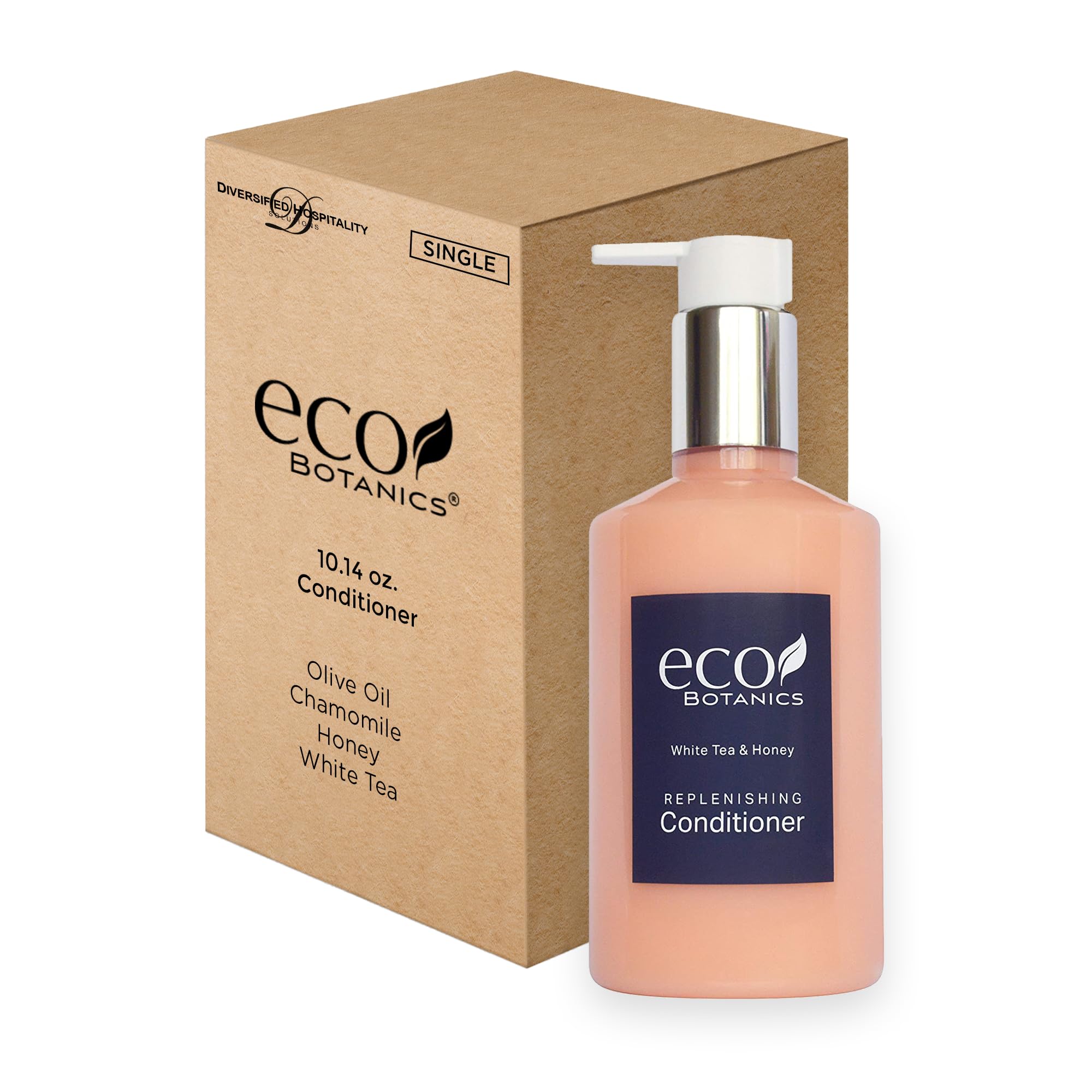 Terra Pure | Eco Botanics Conditioner, Retail Size Hotel Amenities, 10.14 oz. (Single)