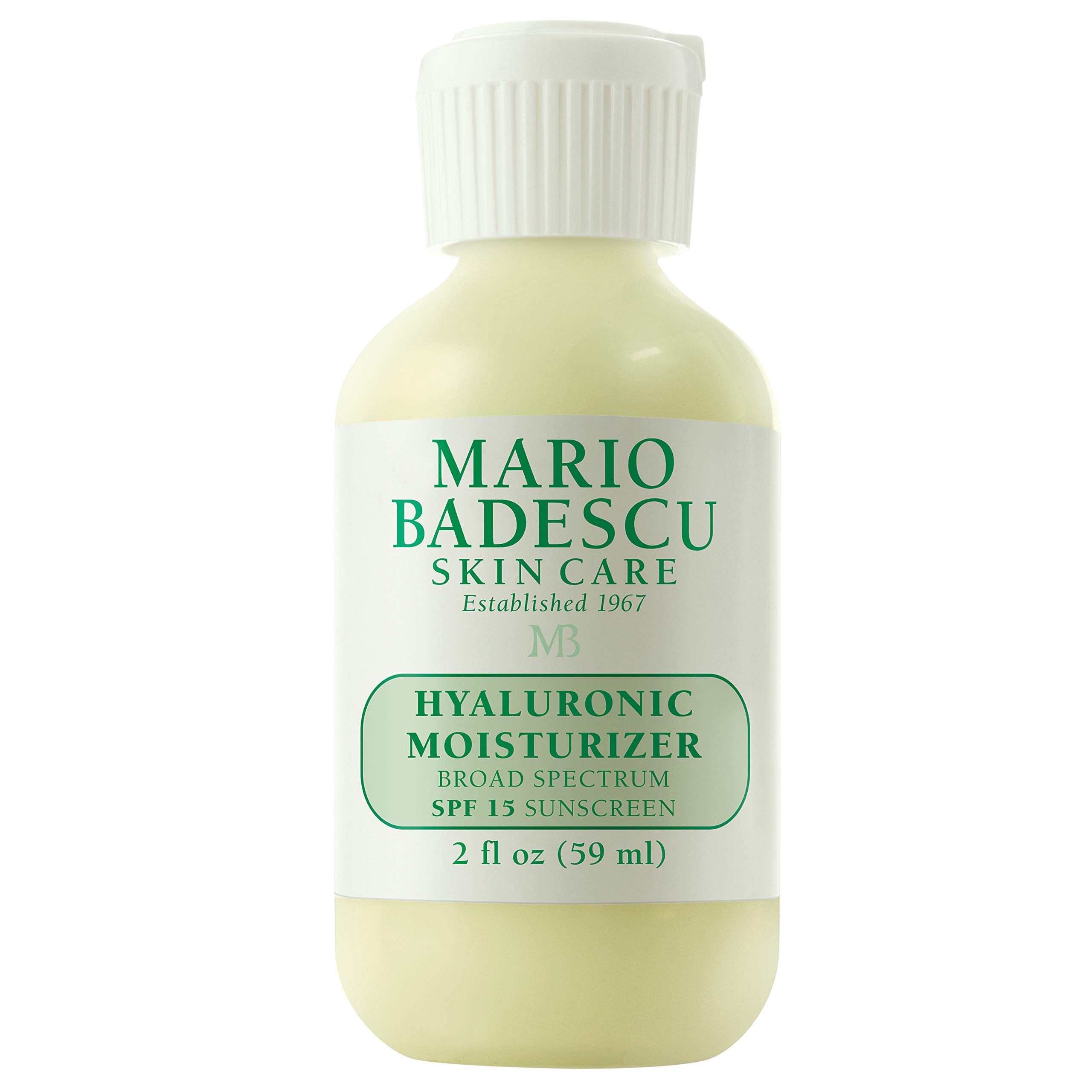Mario Badescu Hyaluronic Face Moisturizer For Women And Men With Spf 15, Ideal Facial Moisturizer For Combination, Dry Or Sensit