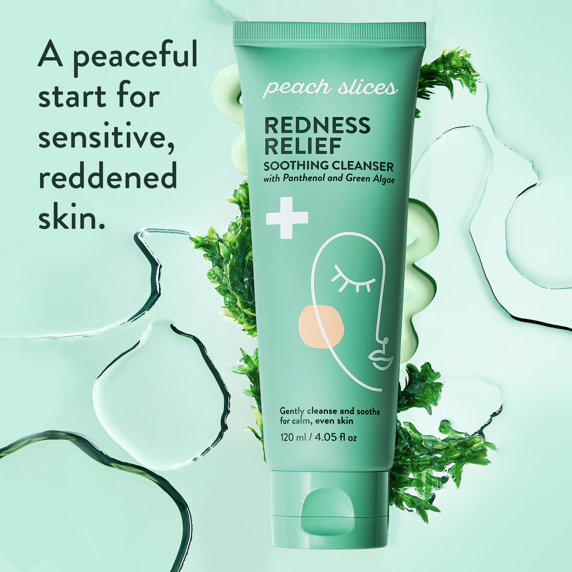 Peach Slices Redness Relief Soothing Cleanser