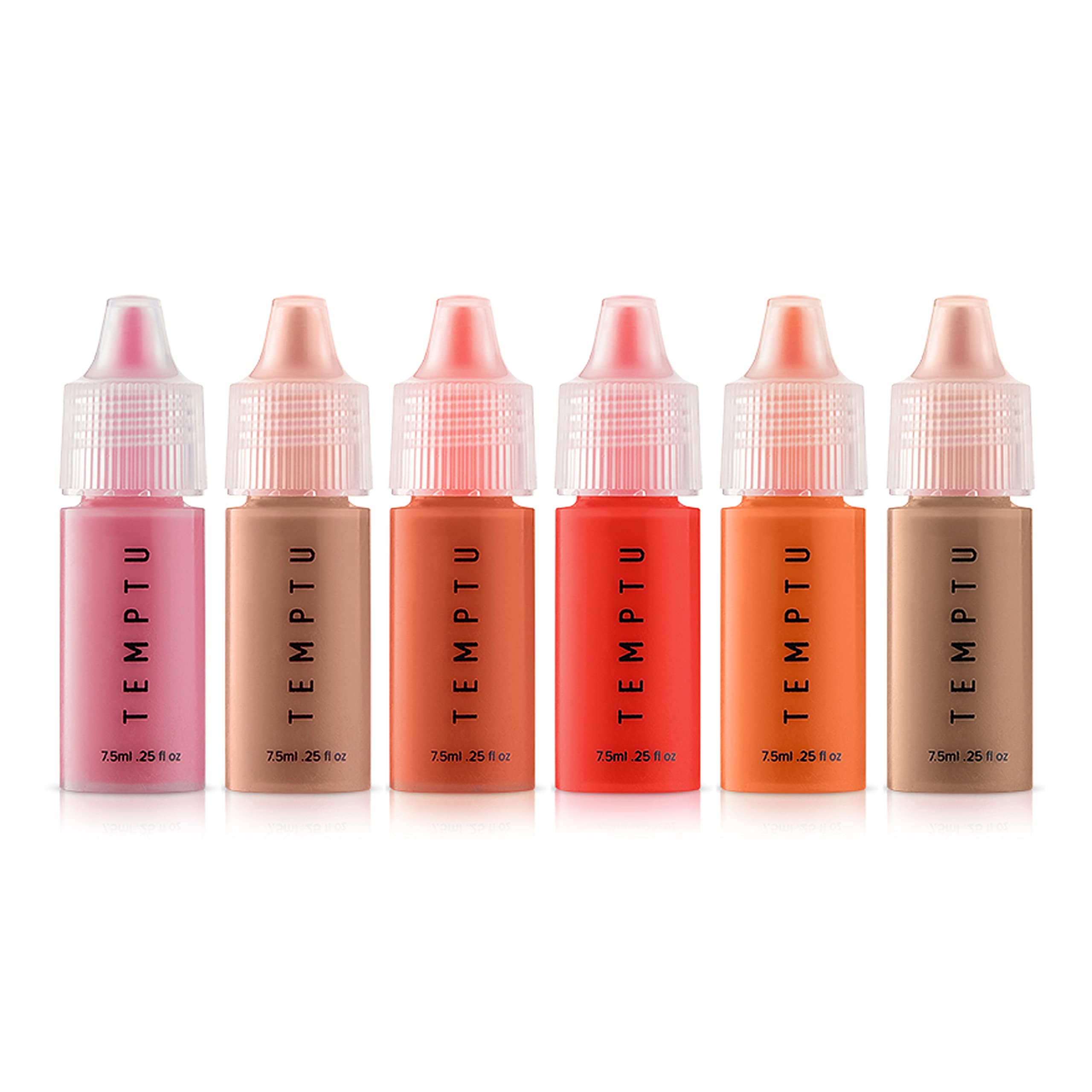 TEMPTU S/B Silicone-Based Airbrush Blush Starter Set: Long-Wear Makeup, Dewy Buildable Formula Brightens Complexion With Natural
