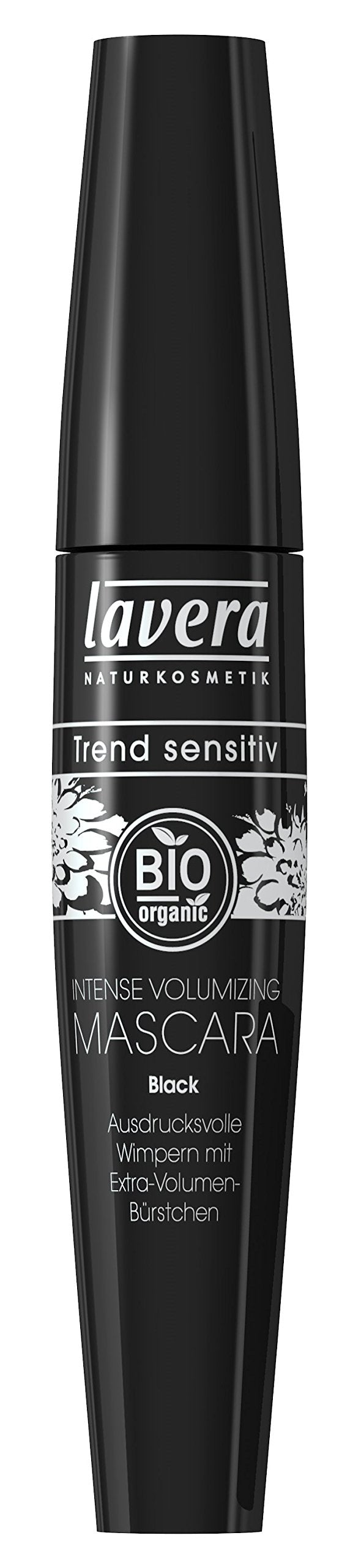 Lavera Intense Volumizing Mascara, Black, 0.43 Ounce, BIO