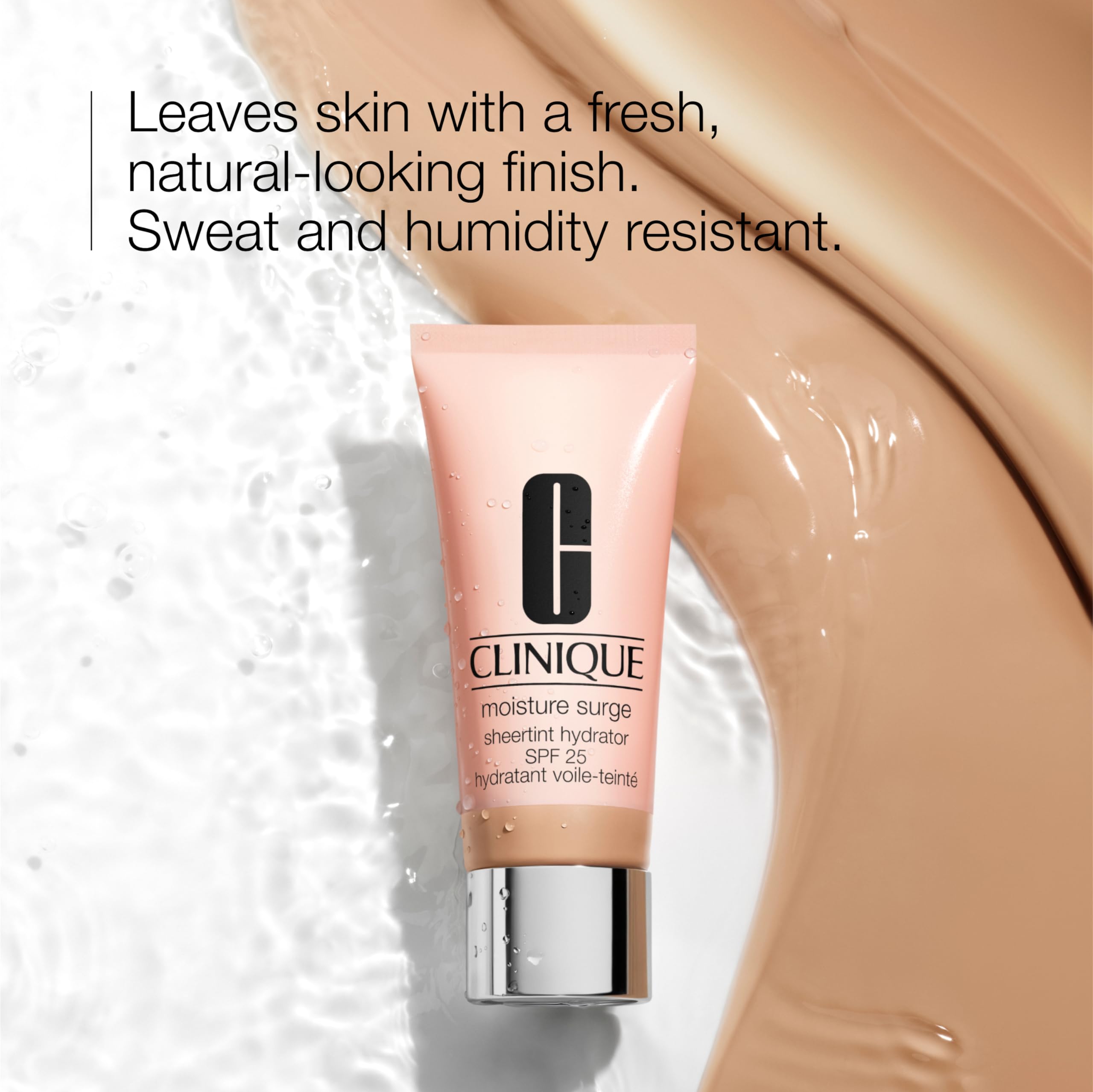 Clinique Moisture Surge Sheertint Hydrator Hydrating Tinted Moisturizer Broad Spectrum SPF 25 With Hyaluronic Acid + Aloe Water
