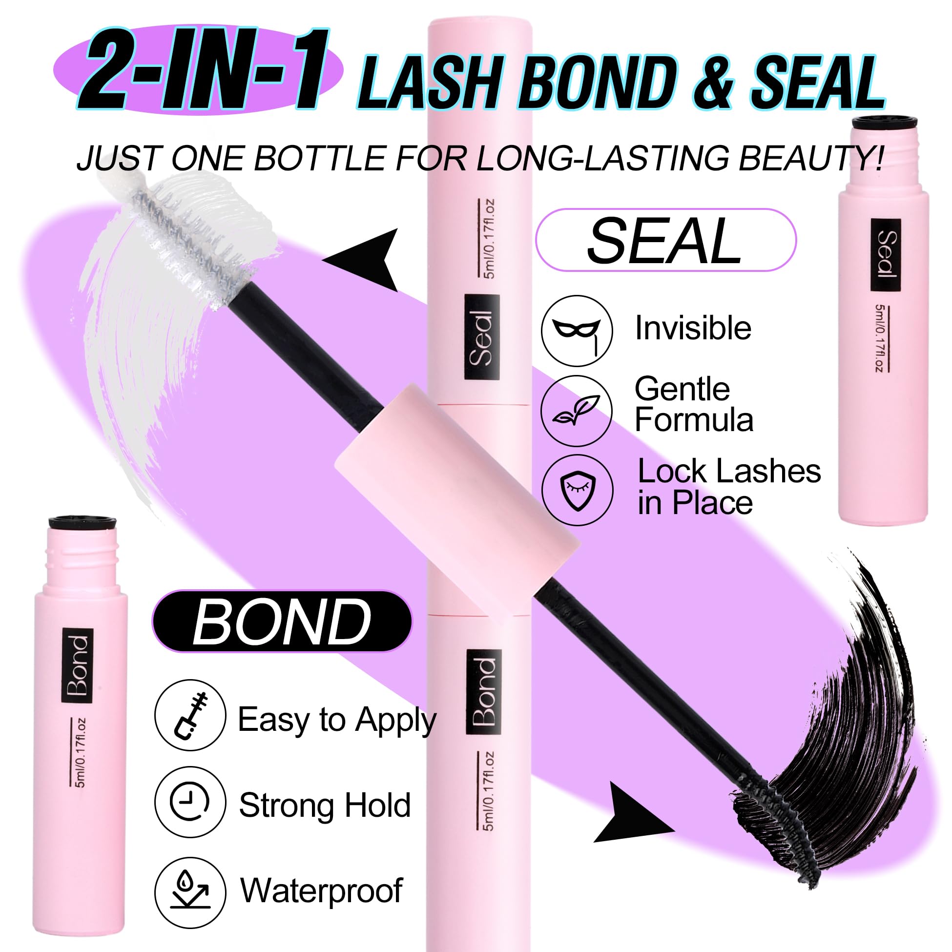 Diy Lash Extension Kit Cluster Lashes Kit Fluffy Lash Clusters Wispy Diy Eyelash Extensions Lash Bond And Seal D Curl Individual