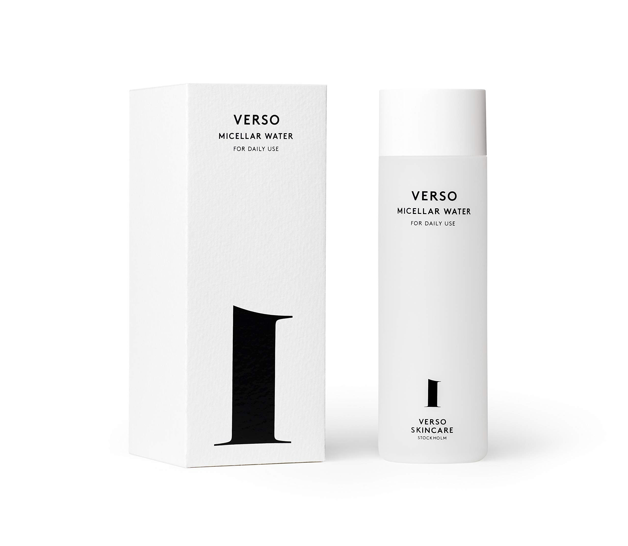 Verso Skin Care | Micellar Water Face Cleanser | Calming Gentle Face Cleanser for Youthful Skin | Face Care Made Easy (6.7 fl oz