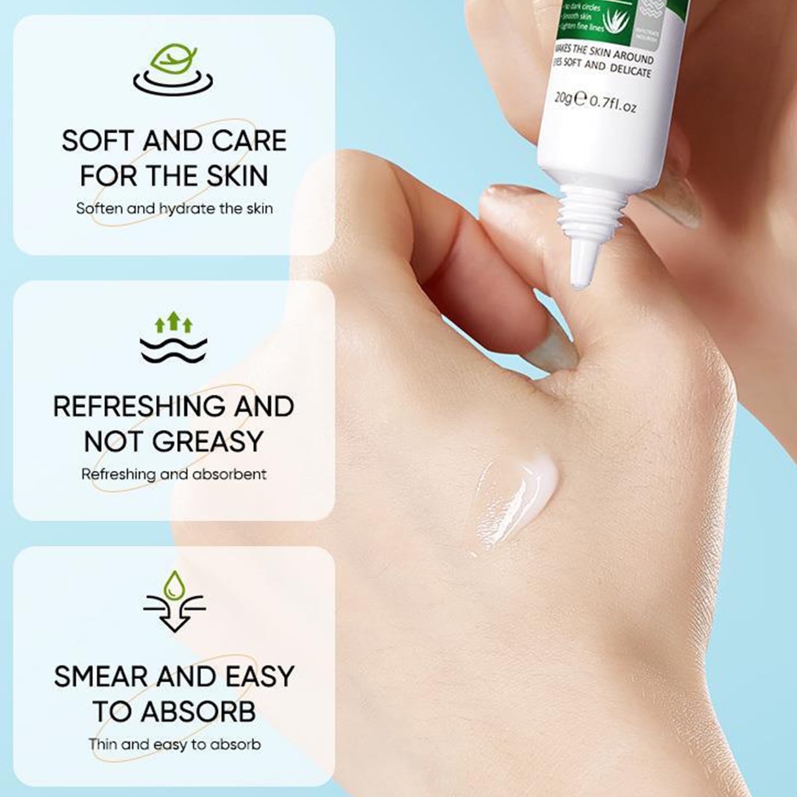 8Pcs Skin Care Products Set, Aloe Vera Skin Care Sets, Skin Care Gift Set For Women Girls, Skincare Routine Set, Face Care Kit W