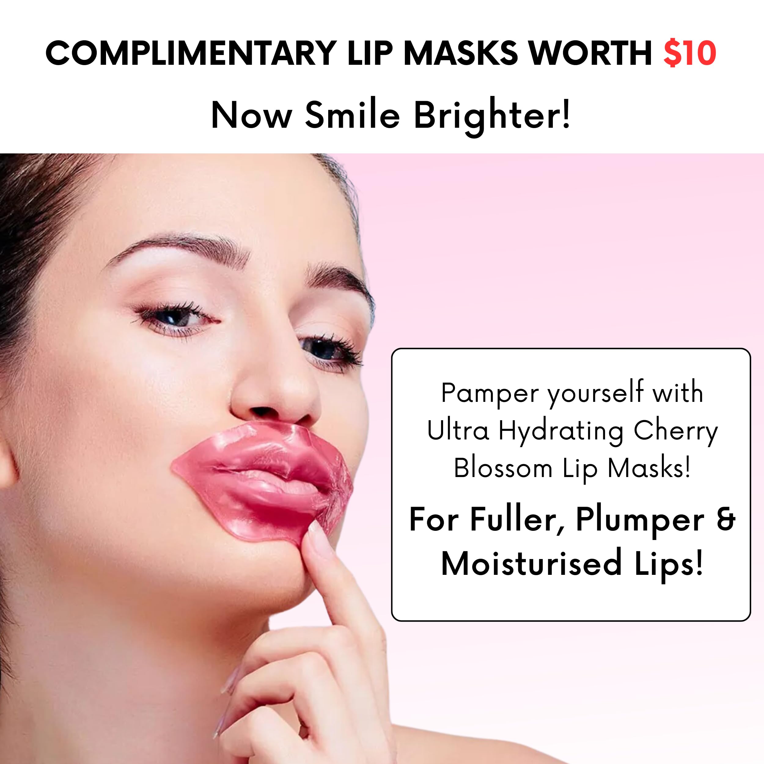 Under Eye Patches For Puffy Eyes (40 Sets) With Bonus Lip Masks - Under Eye Patches For Dark Circles And Puffiness - Under Eye M