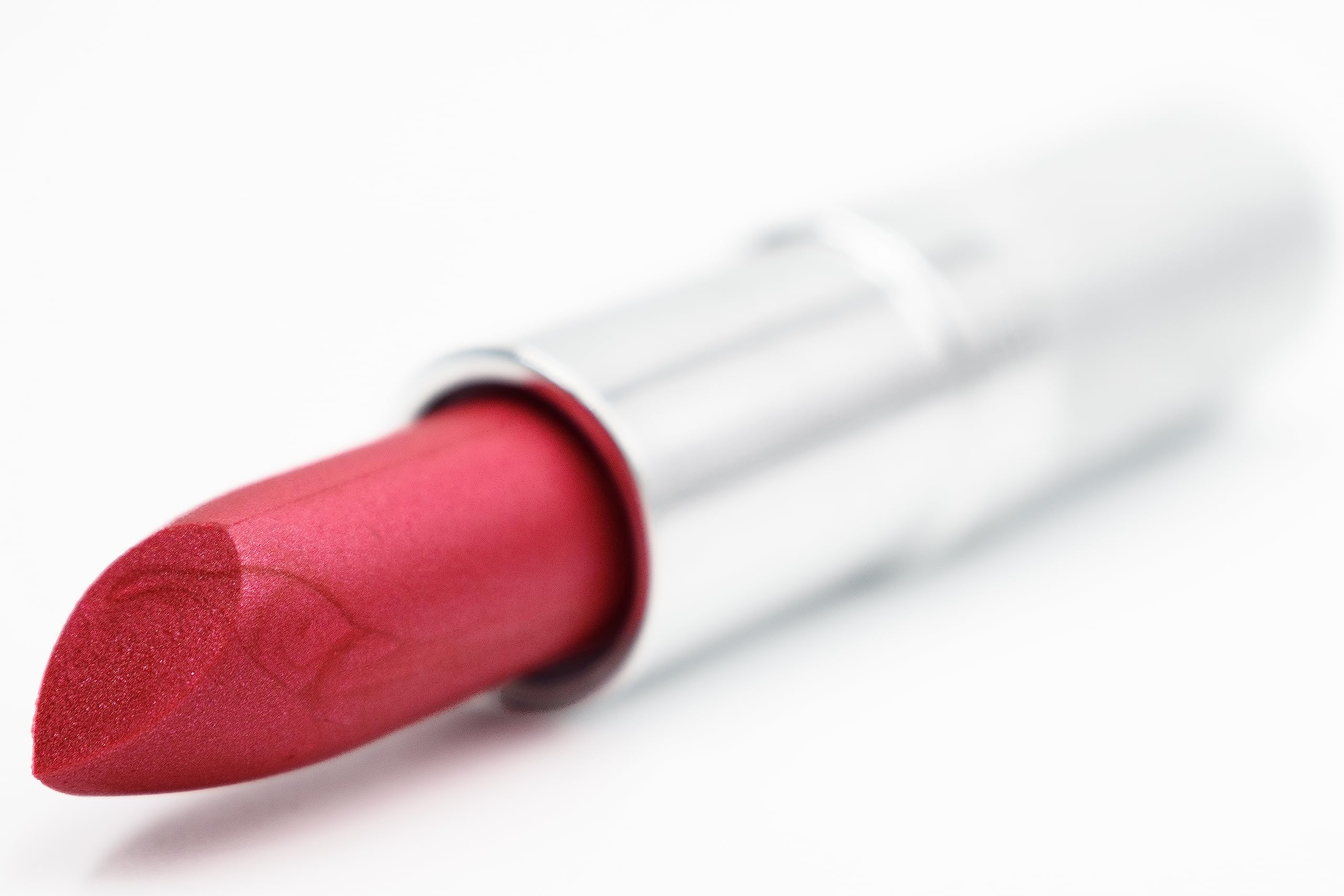 Pure Ziva Red Fantasy Pearlescent Shimmering Deep Raspberry Pink Lipstick Color Moisturizing Paraben Free, No Animal Testing & C