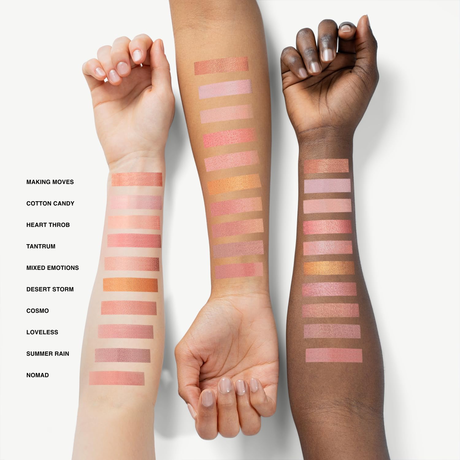 Phase Zero Makeup Powder Blusher - Desert Storm - 4g / 0.141 oz - Full Coverage, Natural Blush - Soft, Buildable Pink, Coral, Pe