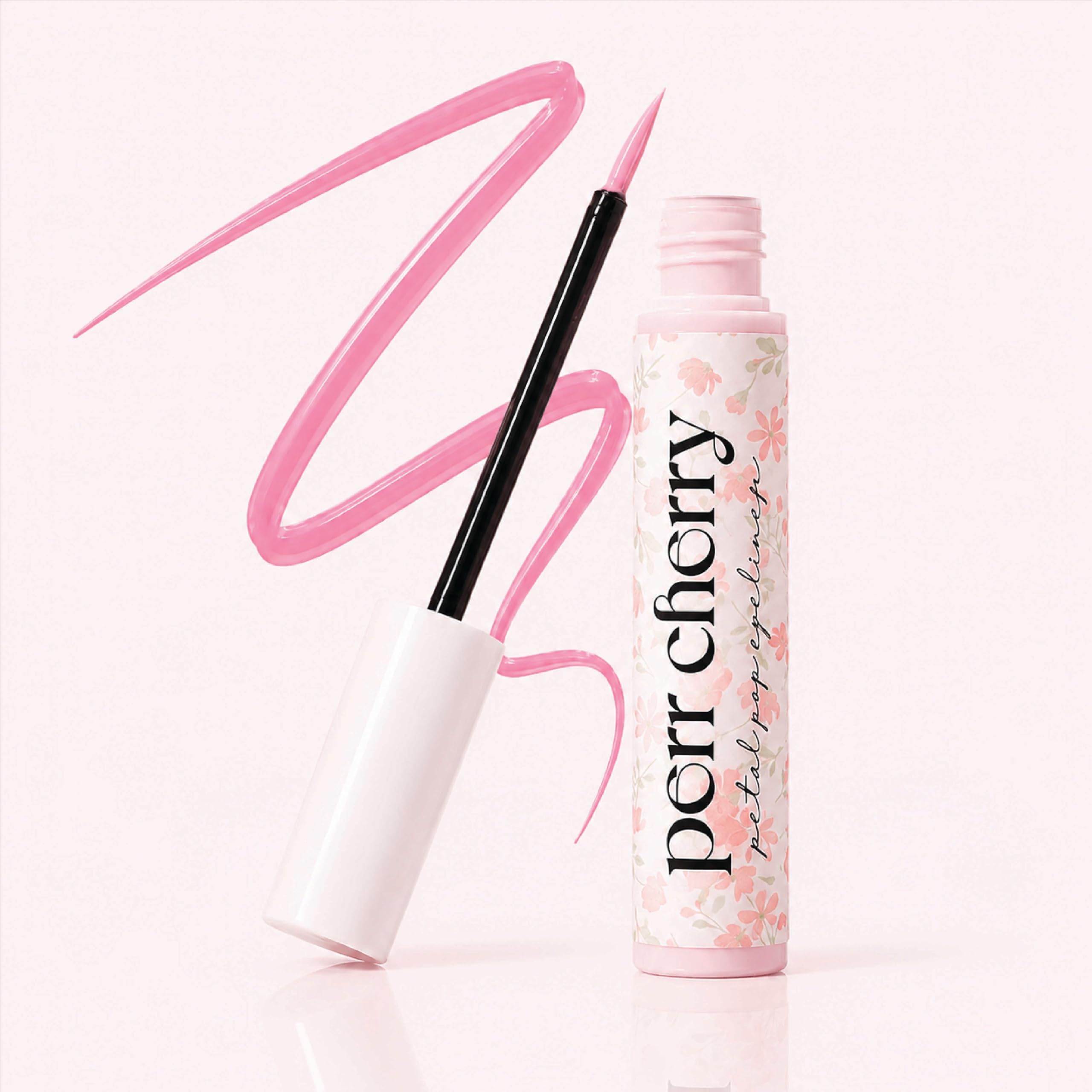 Perr Cherry Liquid Kajal Eyeliner For Girls & Teens | 100% Natural & Skin Friendly | Smudge Proof & Waterproof Eye Liner | Long 