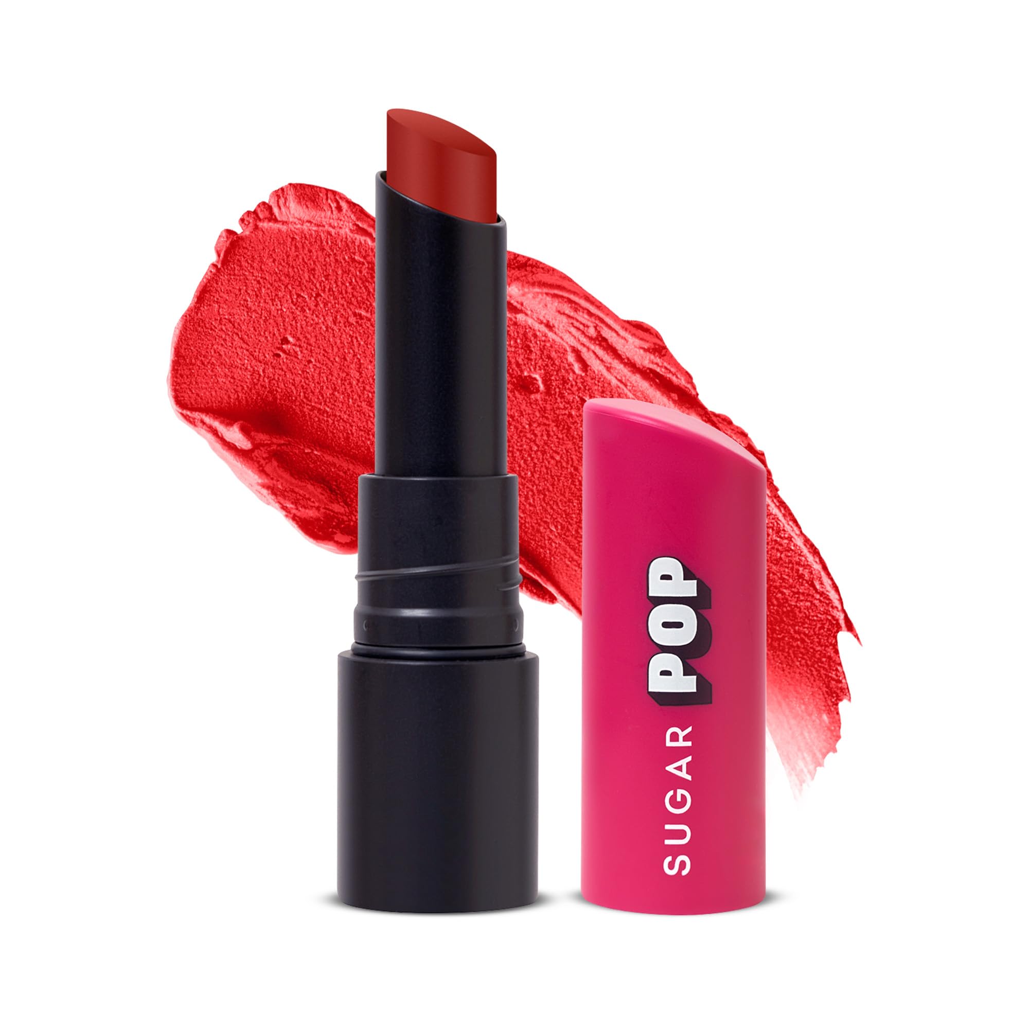 Sugar Pop Ultrastay Transferproof Lipstick | Vitamin E | 100% Transferproof - 04 Garnet Glam