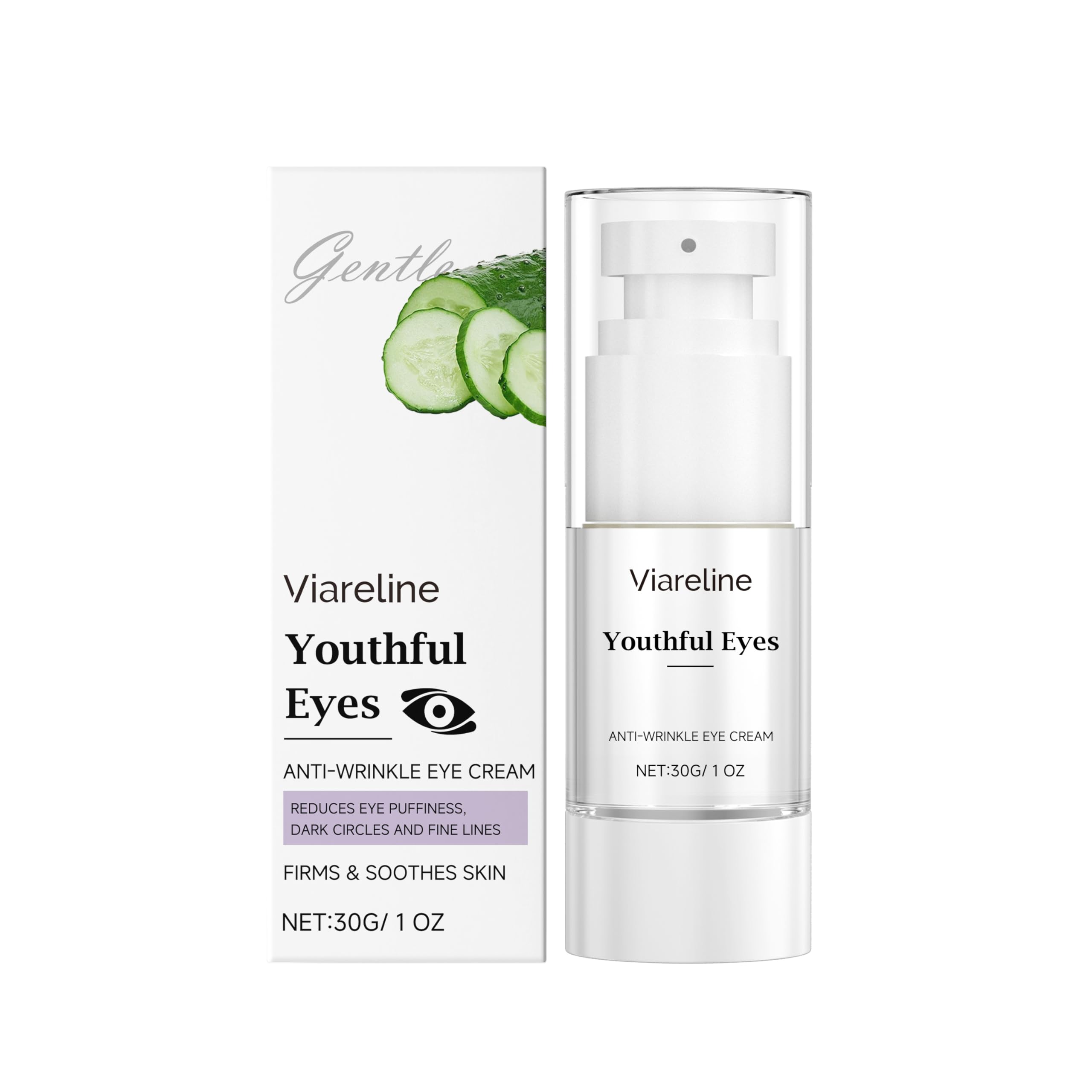 Viareline Youthful Eyes AntiWrinkle Eye Cream, 30g