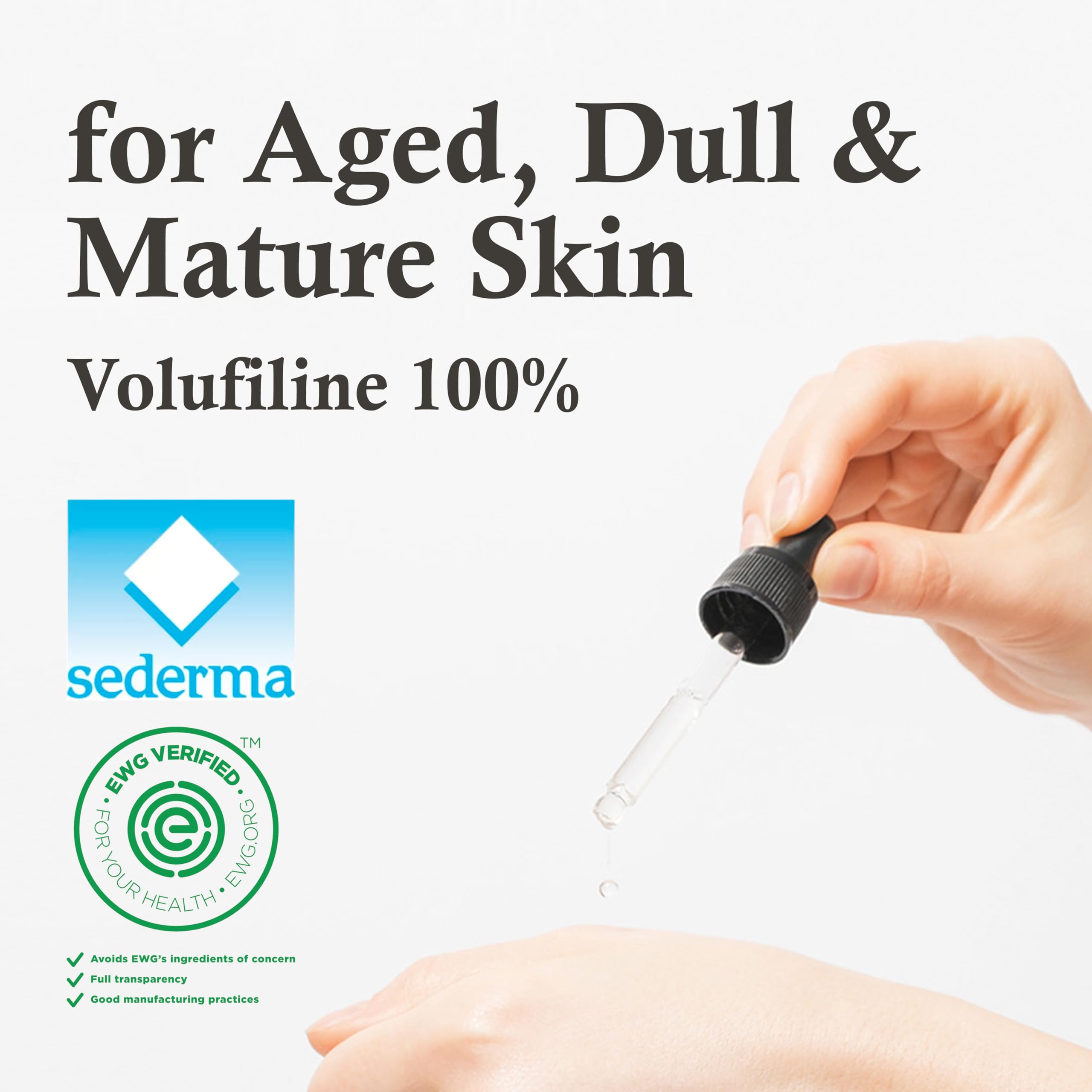 Celdyque 100% Pure Volufiline Concentrate Mix-In Serum - Skin Firming Solution & Clinically Proven | Anti-Wrinkle, Enhances Faci