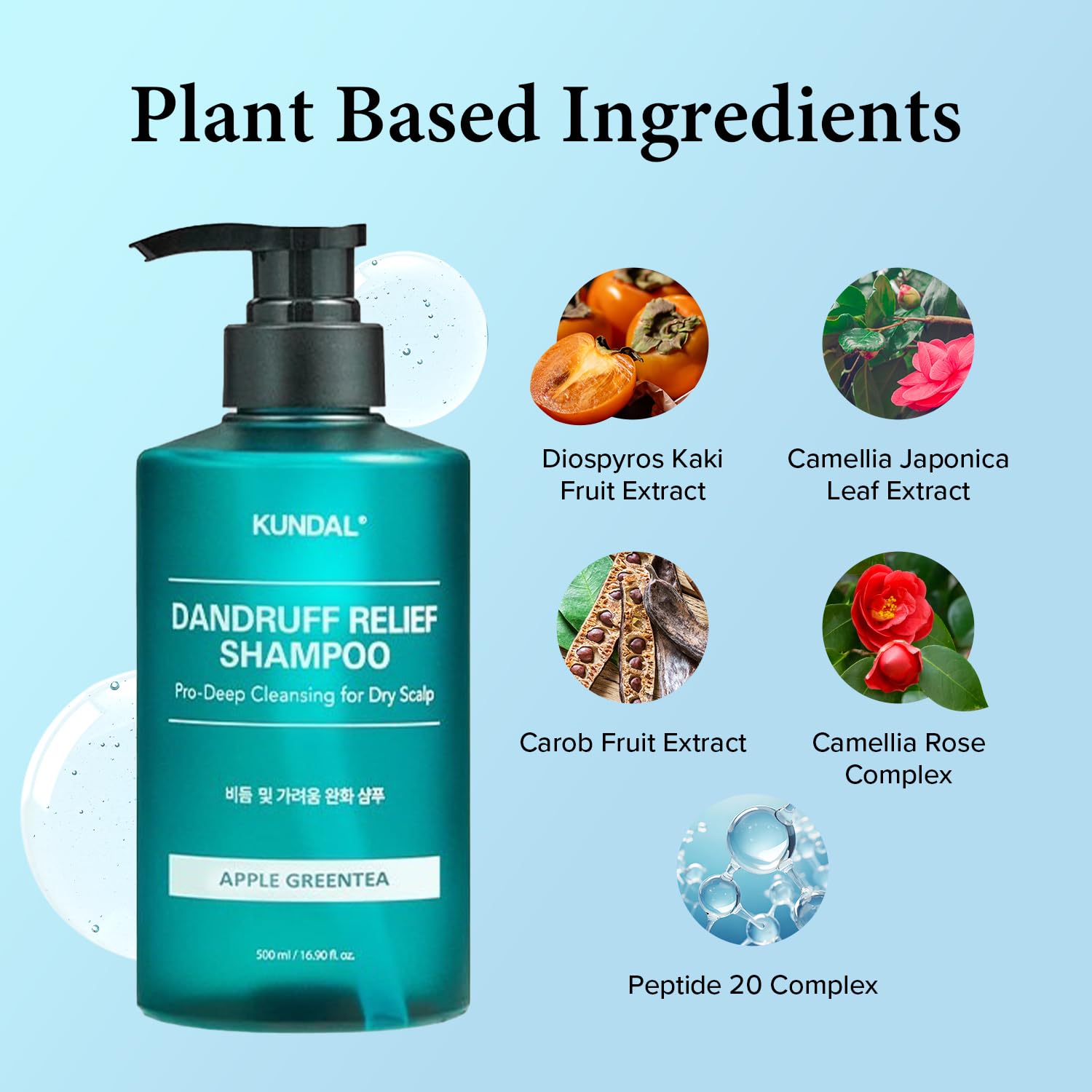 Kundal Pro Care Deep Cleansing Head Shower Hair Shampoo [White Musk] Reduce Flakes, Relieves Itchiness & Scalp Irritation, Scalp