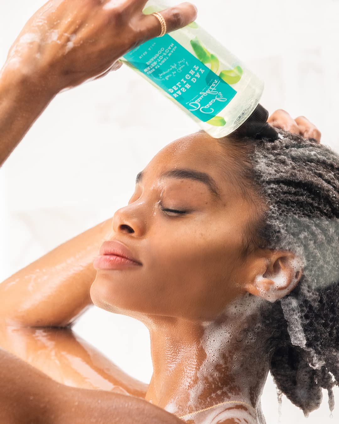 Carols Daughter Wash Day Delight Love At First To Foam Sulfate Free Shampoo With Aloe And Micellar Water, Paraben Free, Silicone