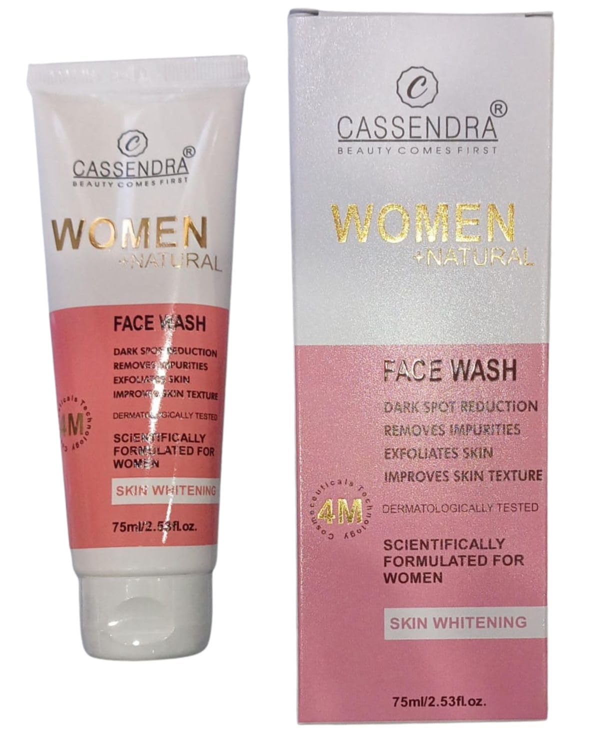 Dhakar Enterprises Women Face Wash For Dark Spot Reduction Skin Whitening Removes Impurities & Exfoliates Skin Improves Skin Tex
