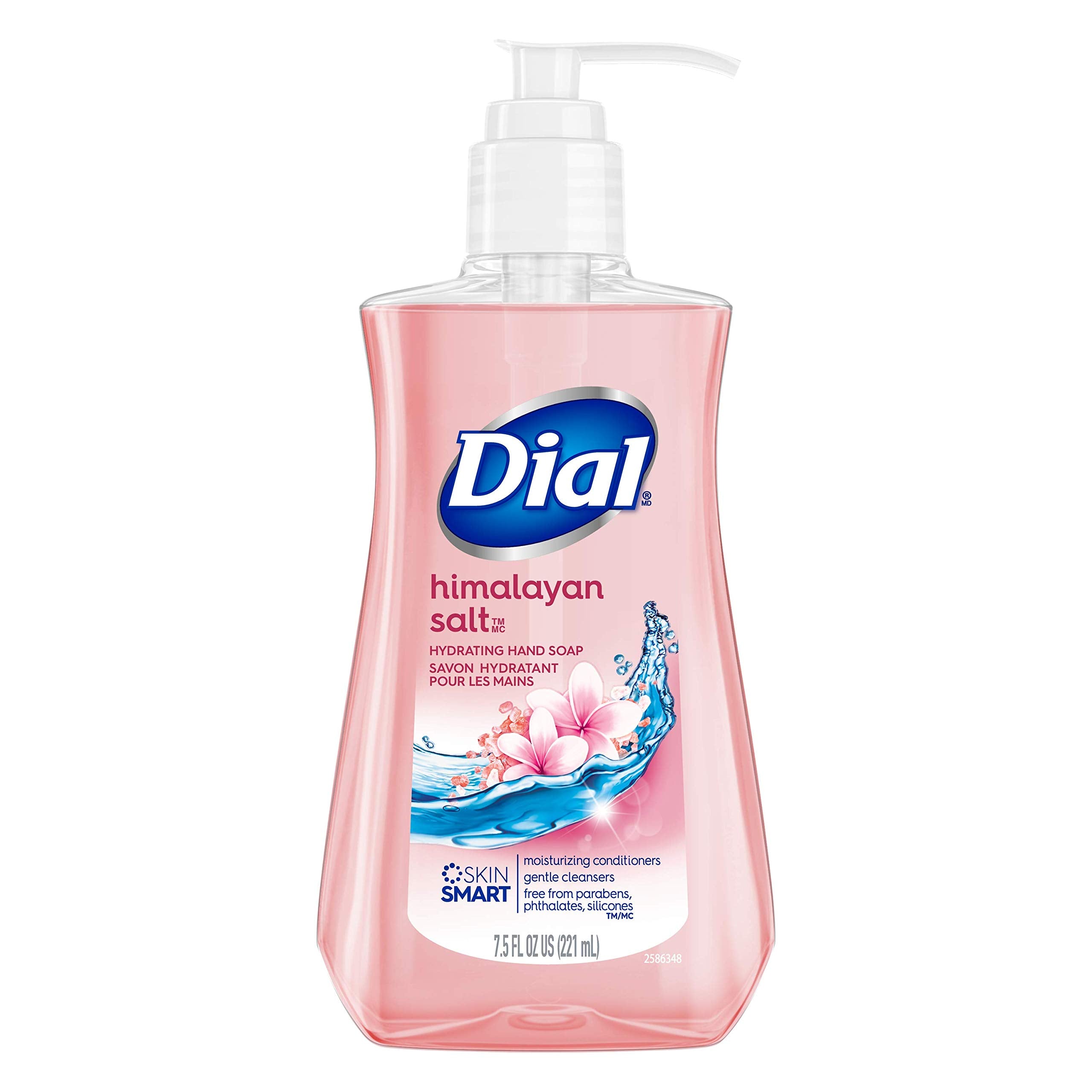 Dial Liquid Hand Soap, Himalayan Pink Salt & Water Lily, 7.5 Ounce