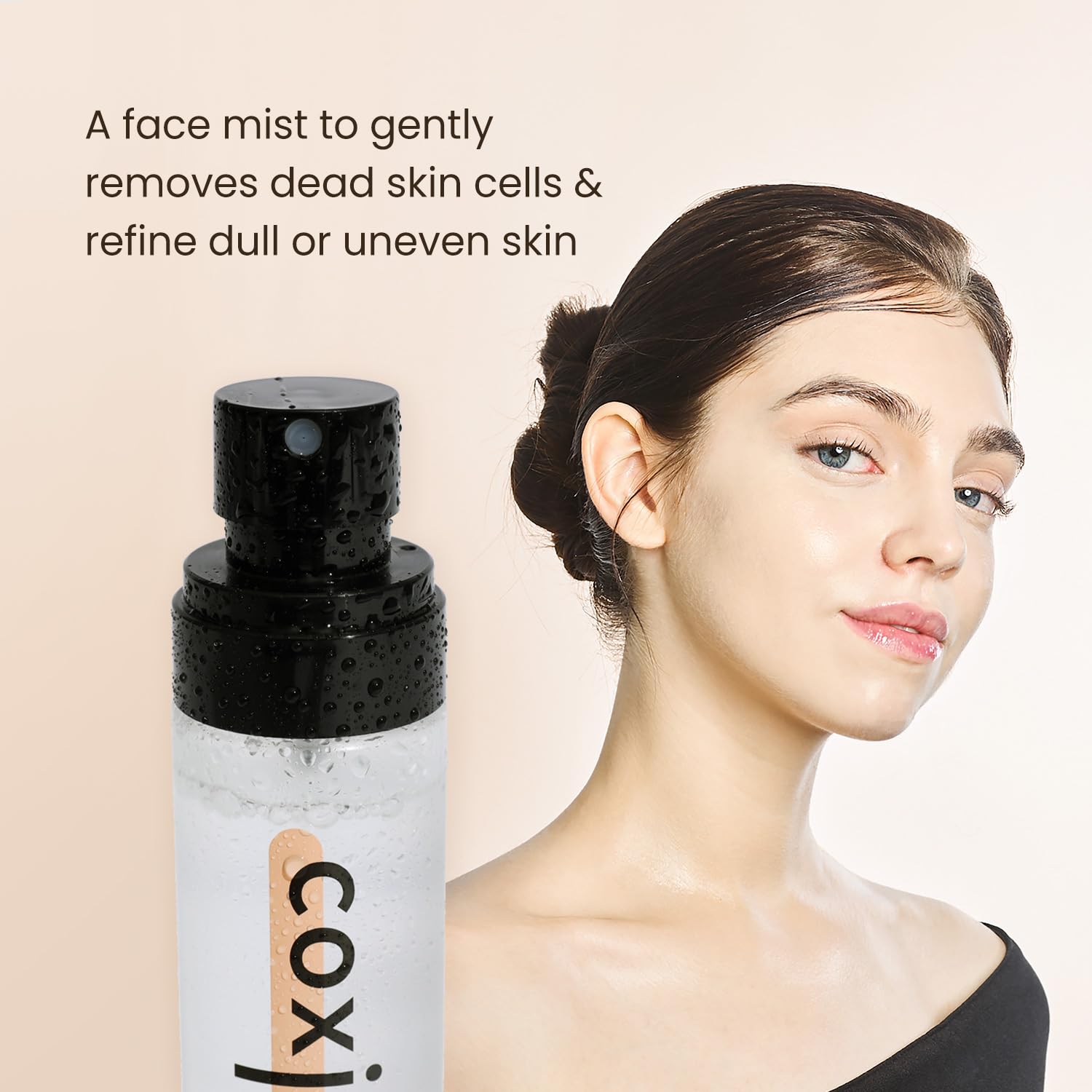 coxir BROWN RICE NIACINAMIDE daily PEELING MIST TONER l TXA(Tranexamic Acid), Niacinamide,AHA,BHA and Brown Rice l Daily Exfolia