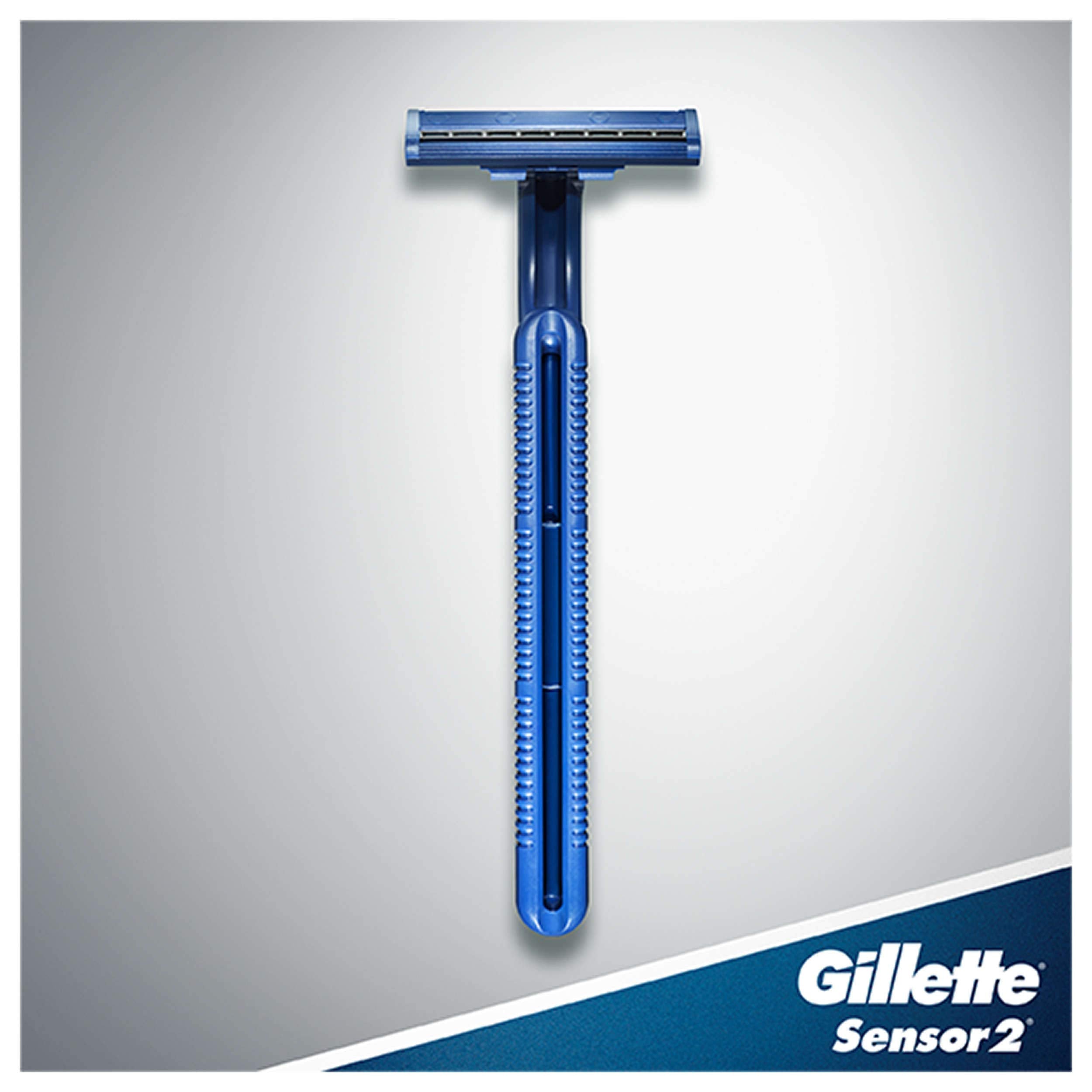 Gillette Sensor 2 Pivot Razors With Lubrastrip