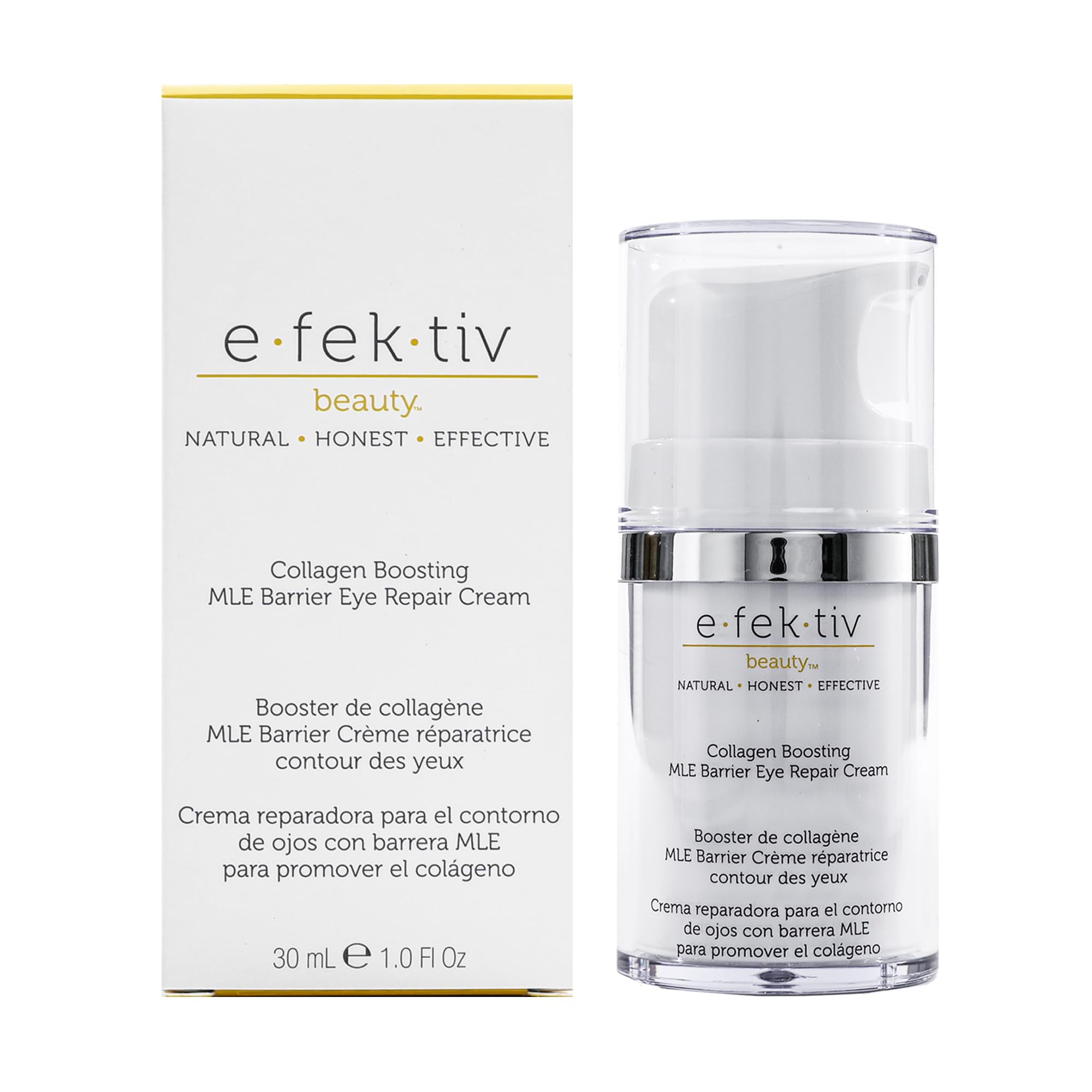 Collagen Boosting Mle Barrier Eye Repair Cream By E.Fek.Tiv For Unisex - 1 Oz Serum