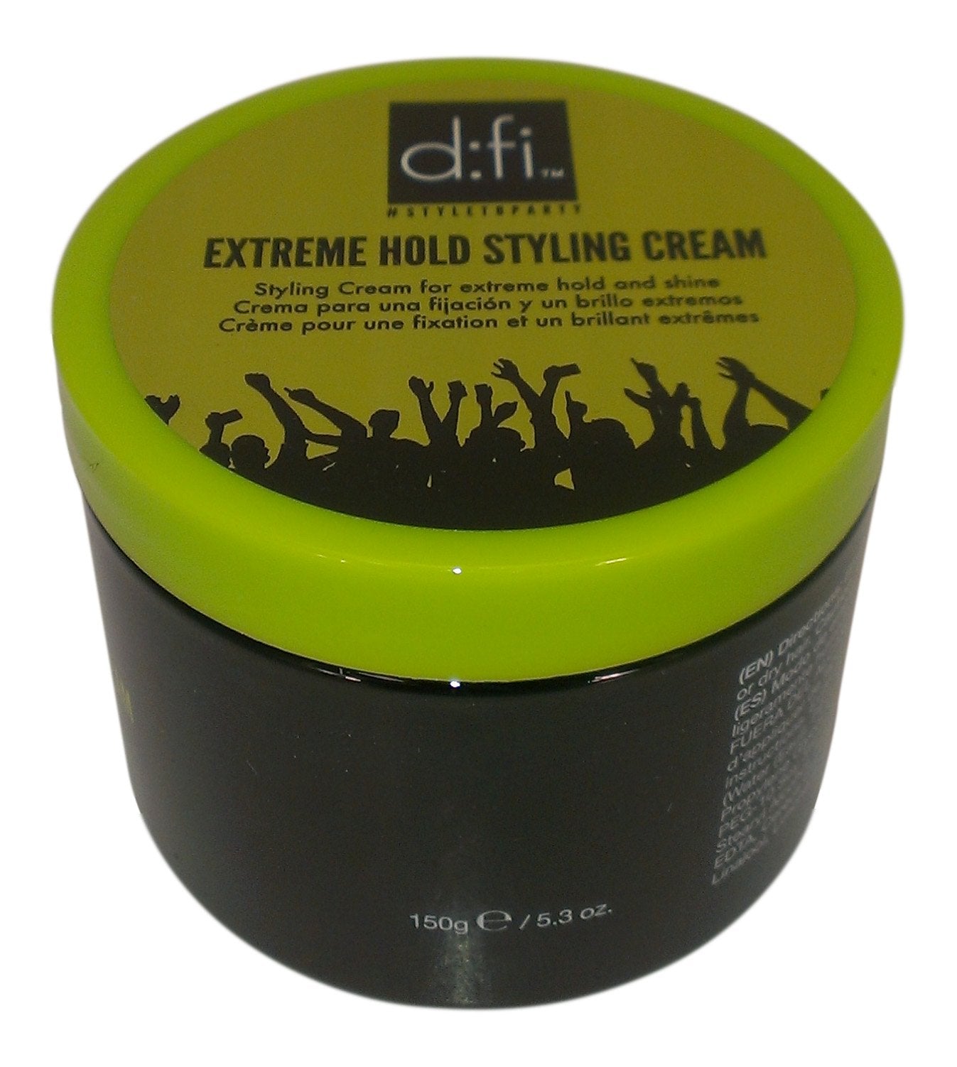 D:FI HAIR Extreme Hold Styling Cream, 5.3 Ounce